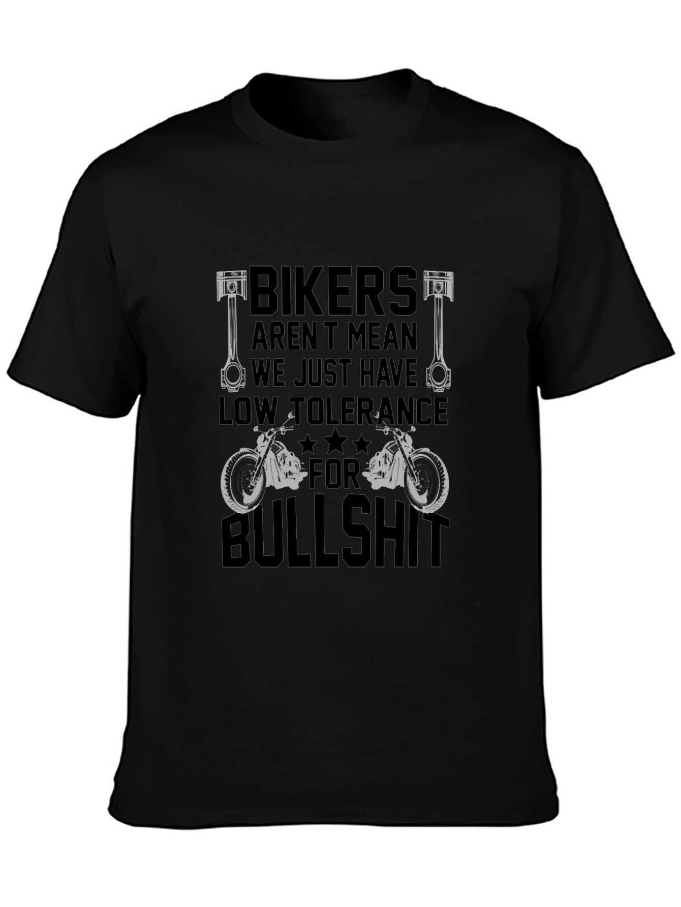 Bikers Low Tolerance Graphic Tee