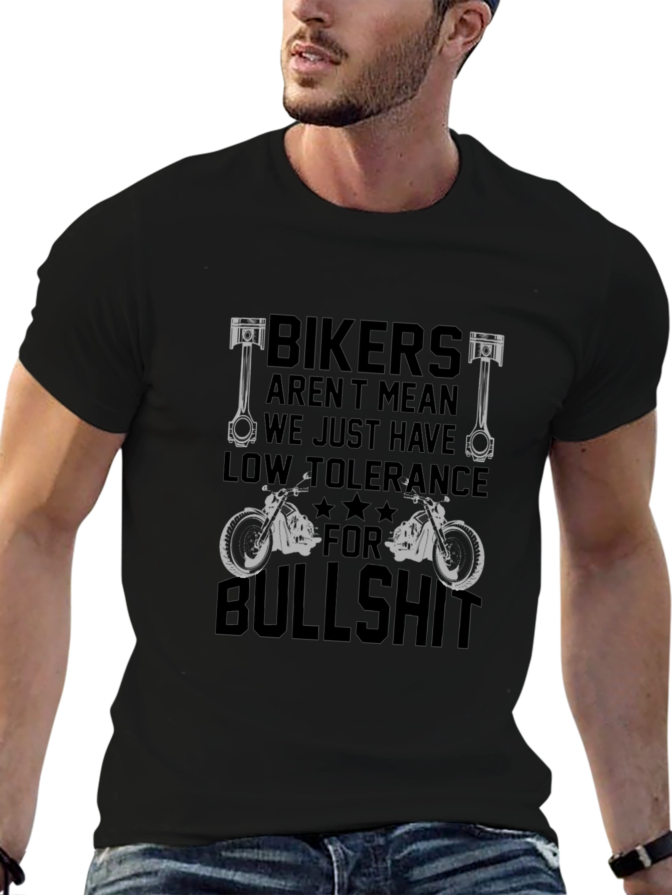 Bikers Low Tolerance Graphic Tee