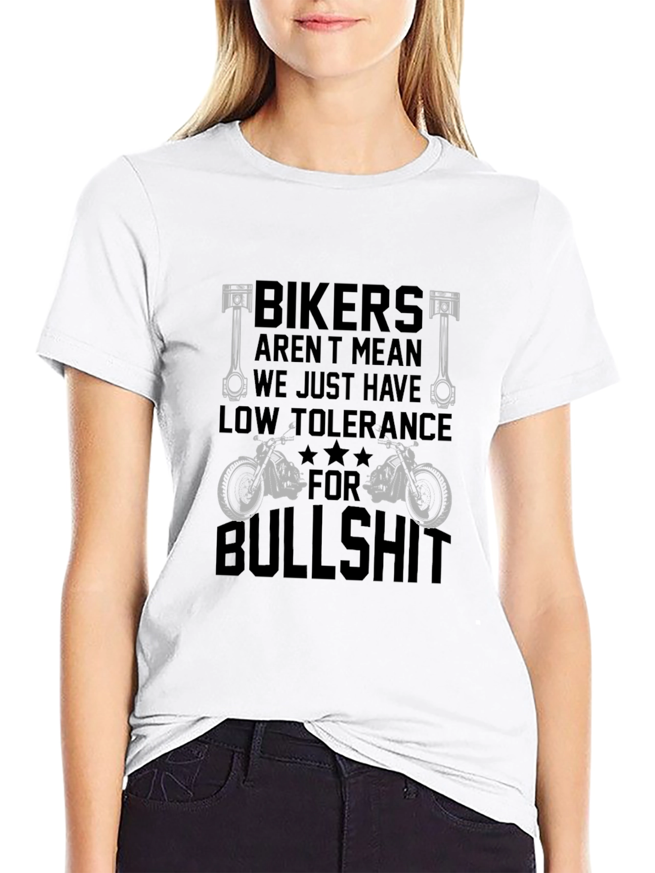 Bikers Low Tolerance Graphic Tee