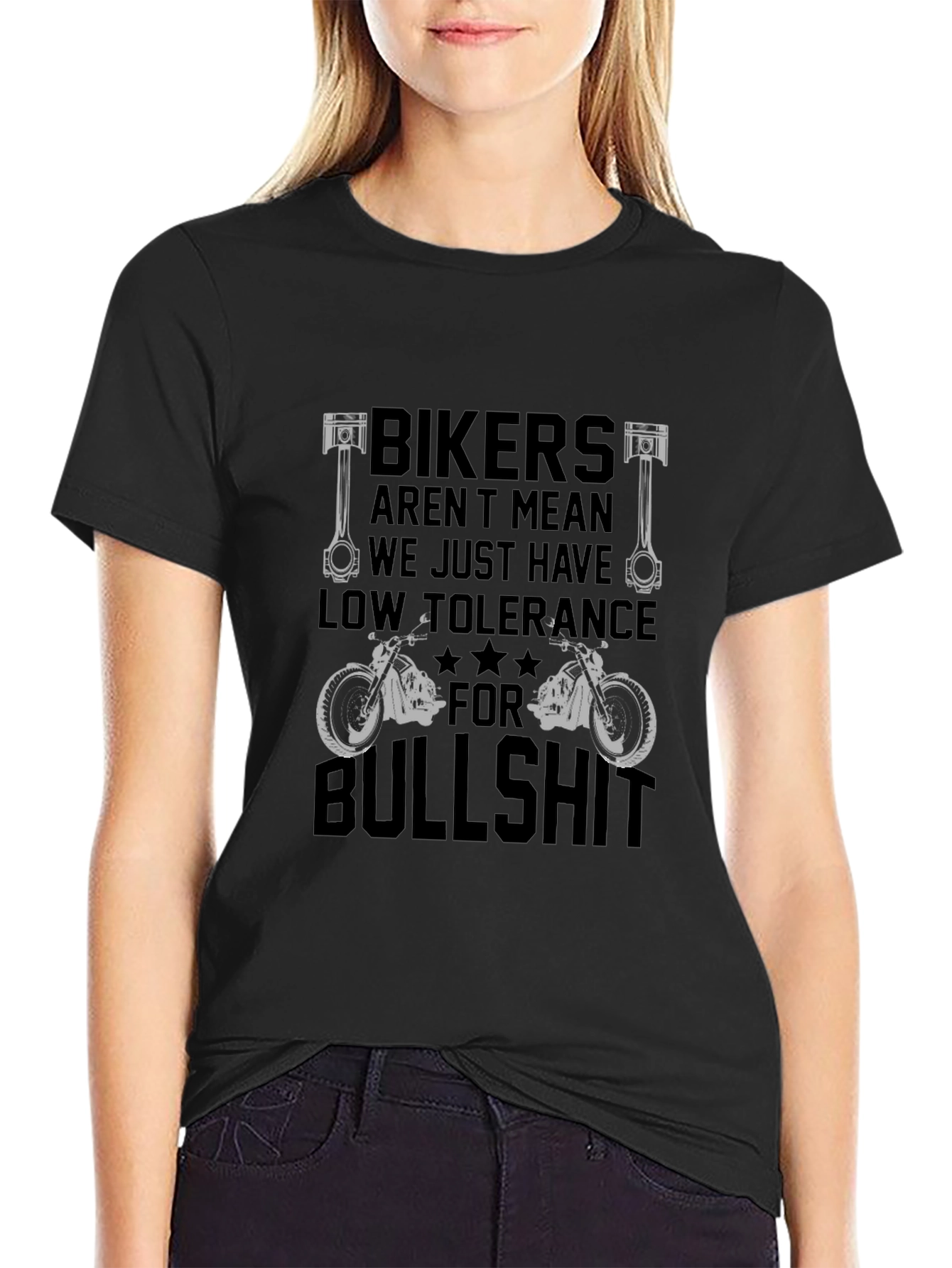 Bikers Low Tolerance Graphic Tee