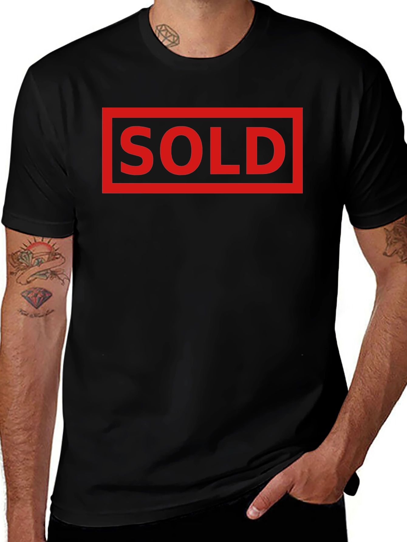 Black SOLD T-Shirt