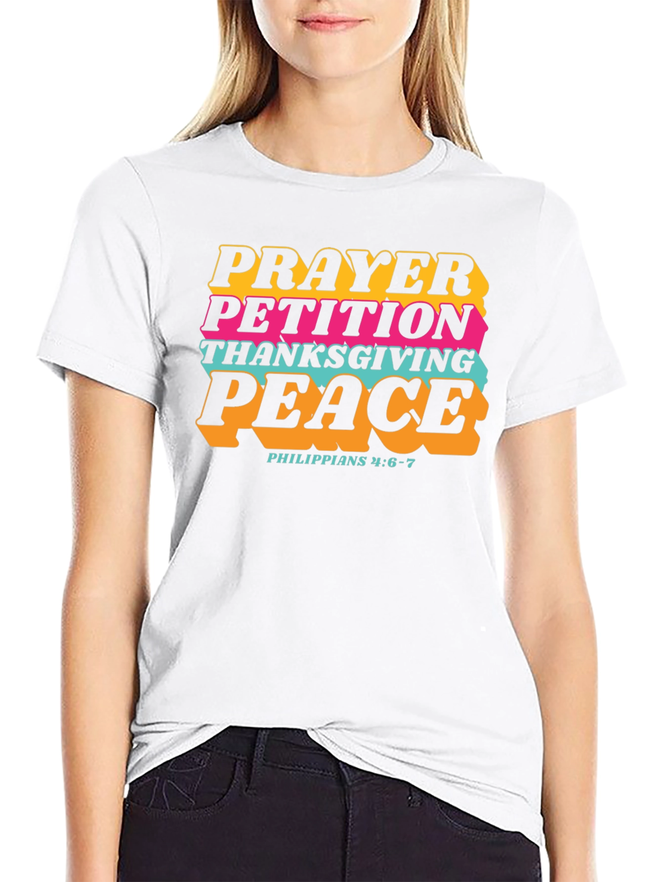 Prayer Petition Thanksgiving Peace T-Shirt