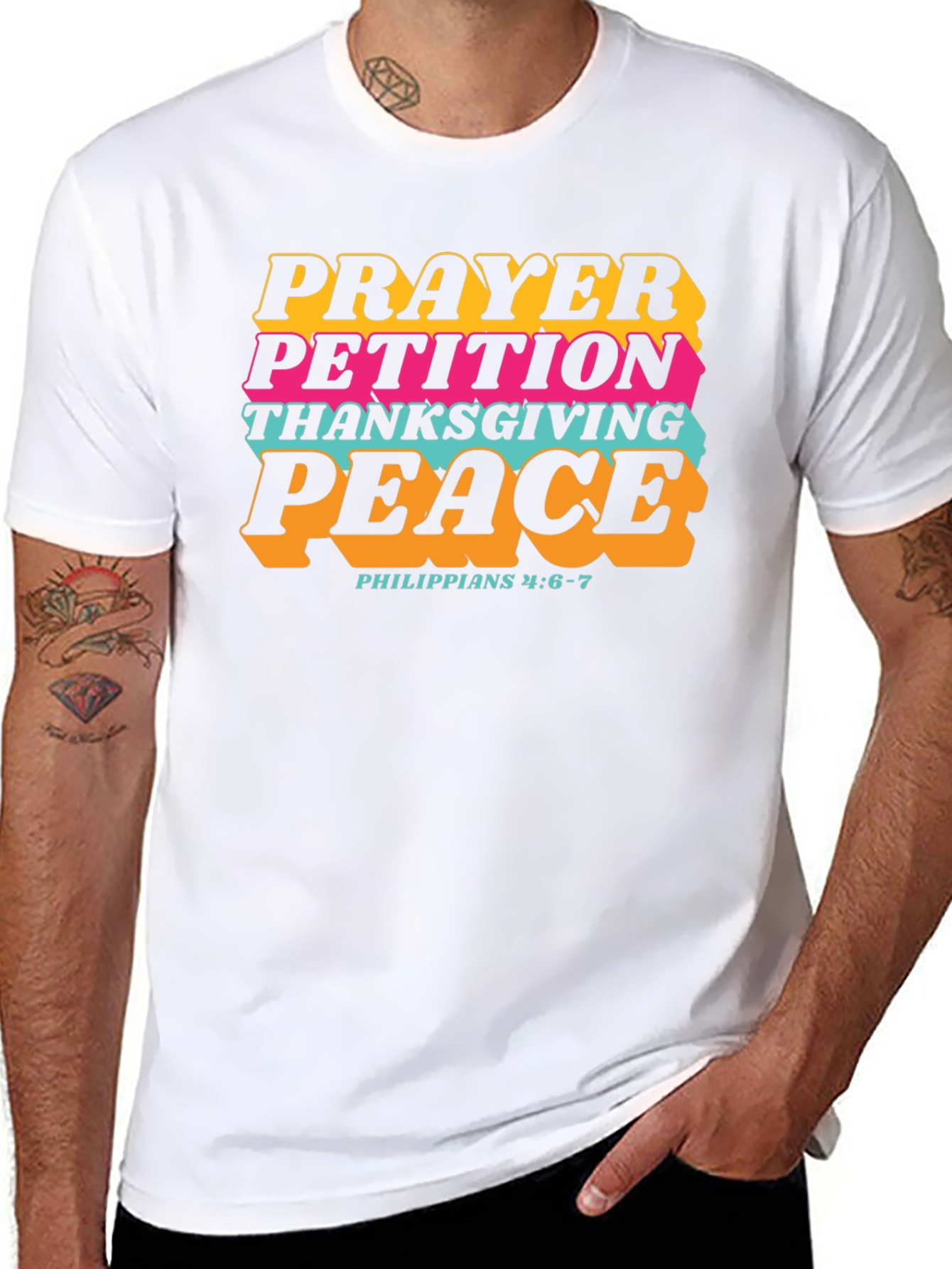 Prayer Petition Thanksgiving Peace T-Shirt