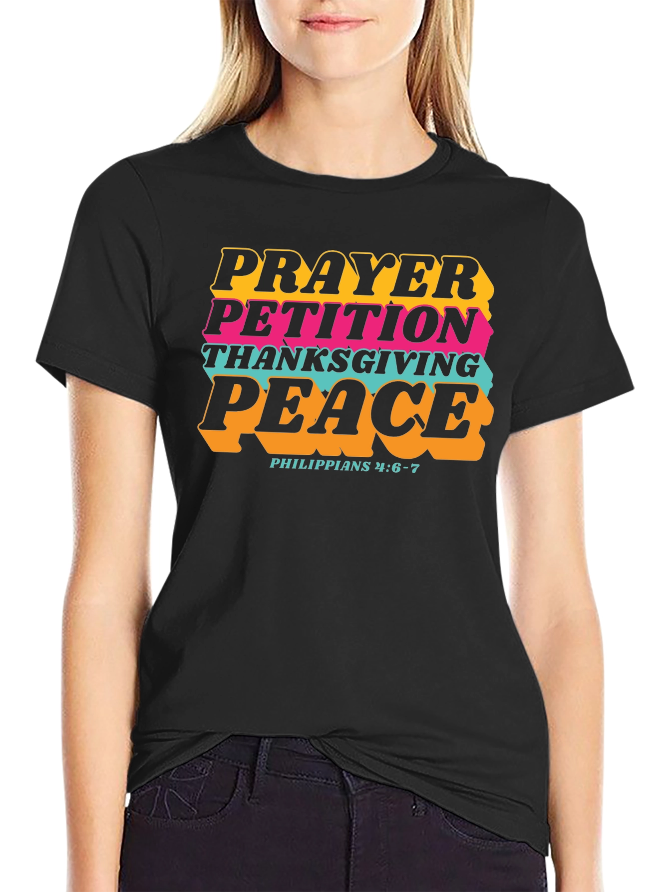Prayer Petition Thanksgiving Peace T-Shirt