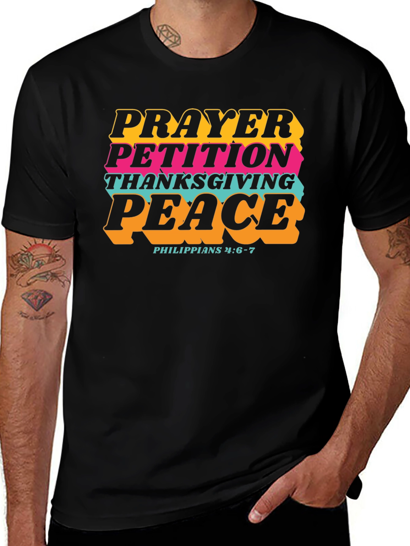 Prayer Petition Thanksgiving Peace T-Shirt