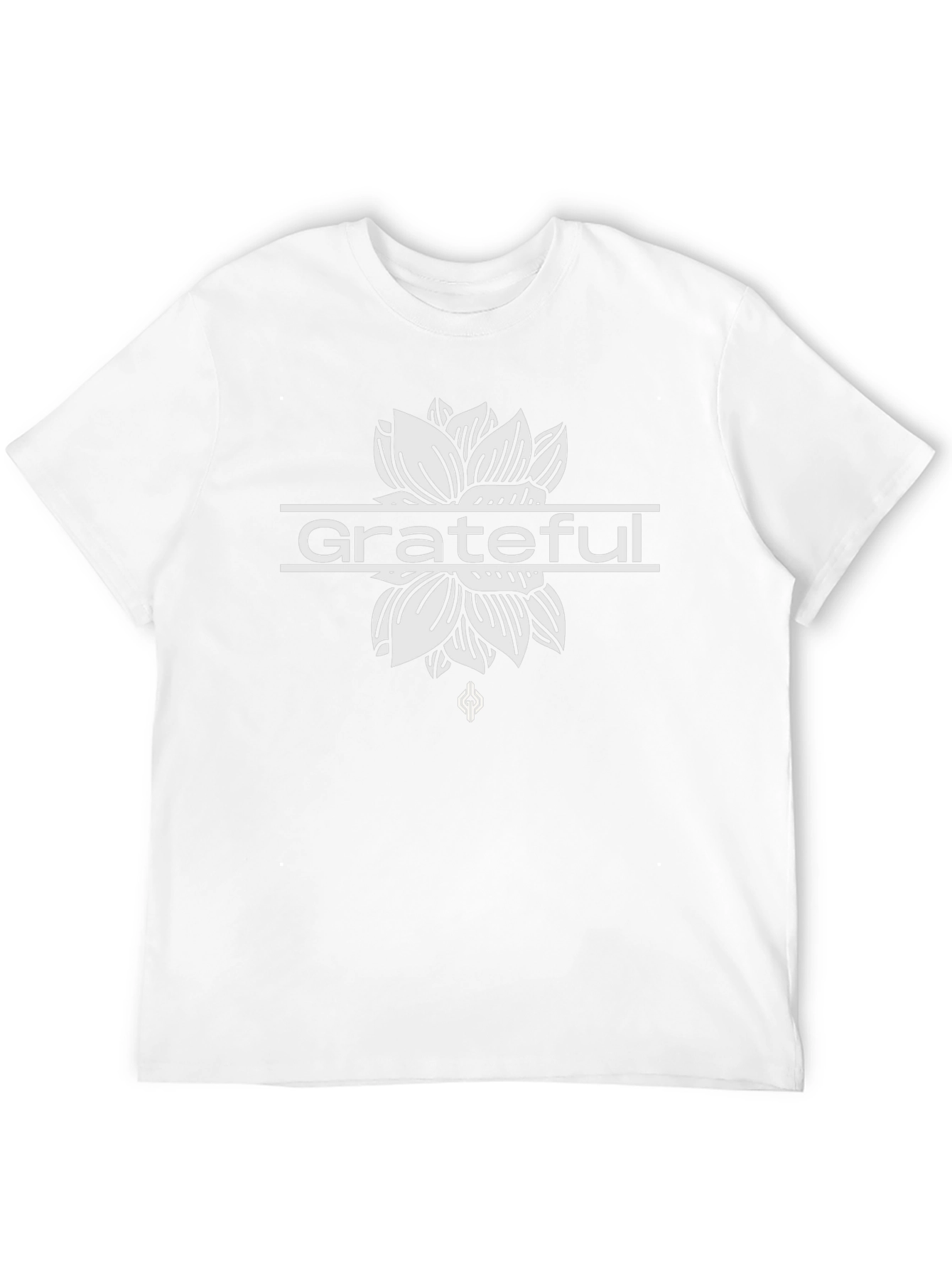 Grateful Lotus Graphic Tee - Black