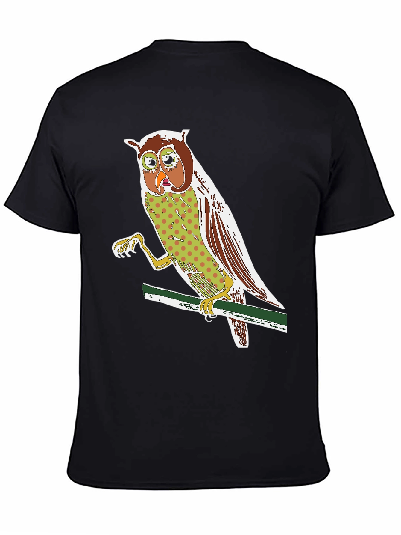 Owl Graphic Print Tee