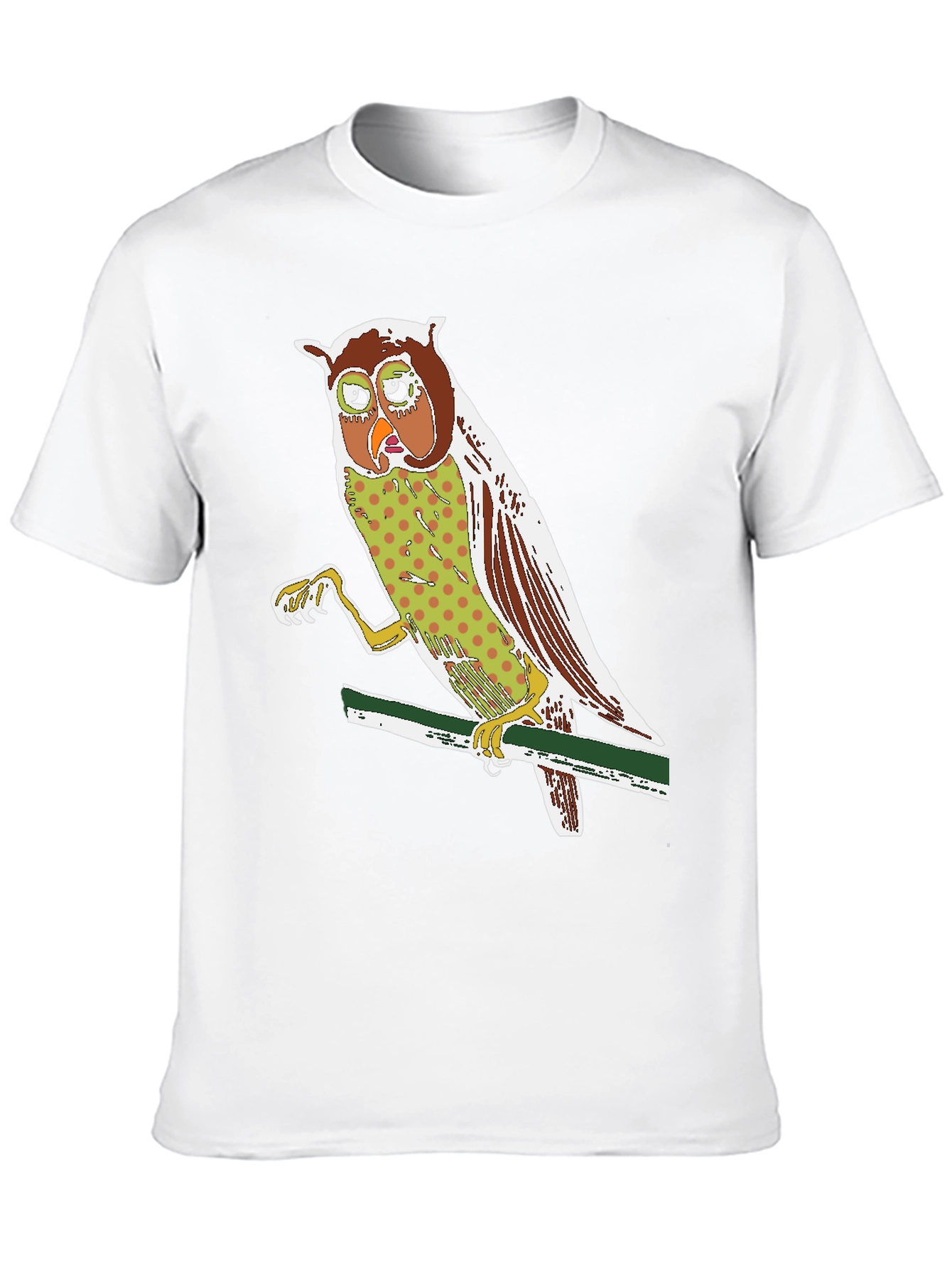 Owl Graphic Print Tee