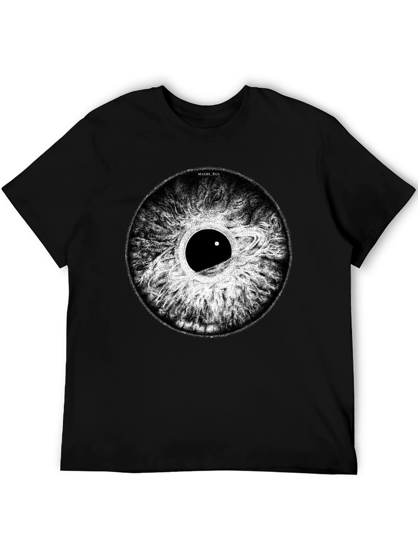 Eye Graphic T-Shirt - Unique Saturn Design