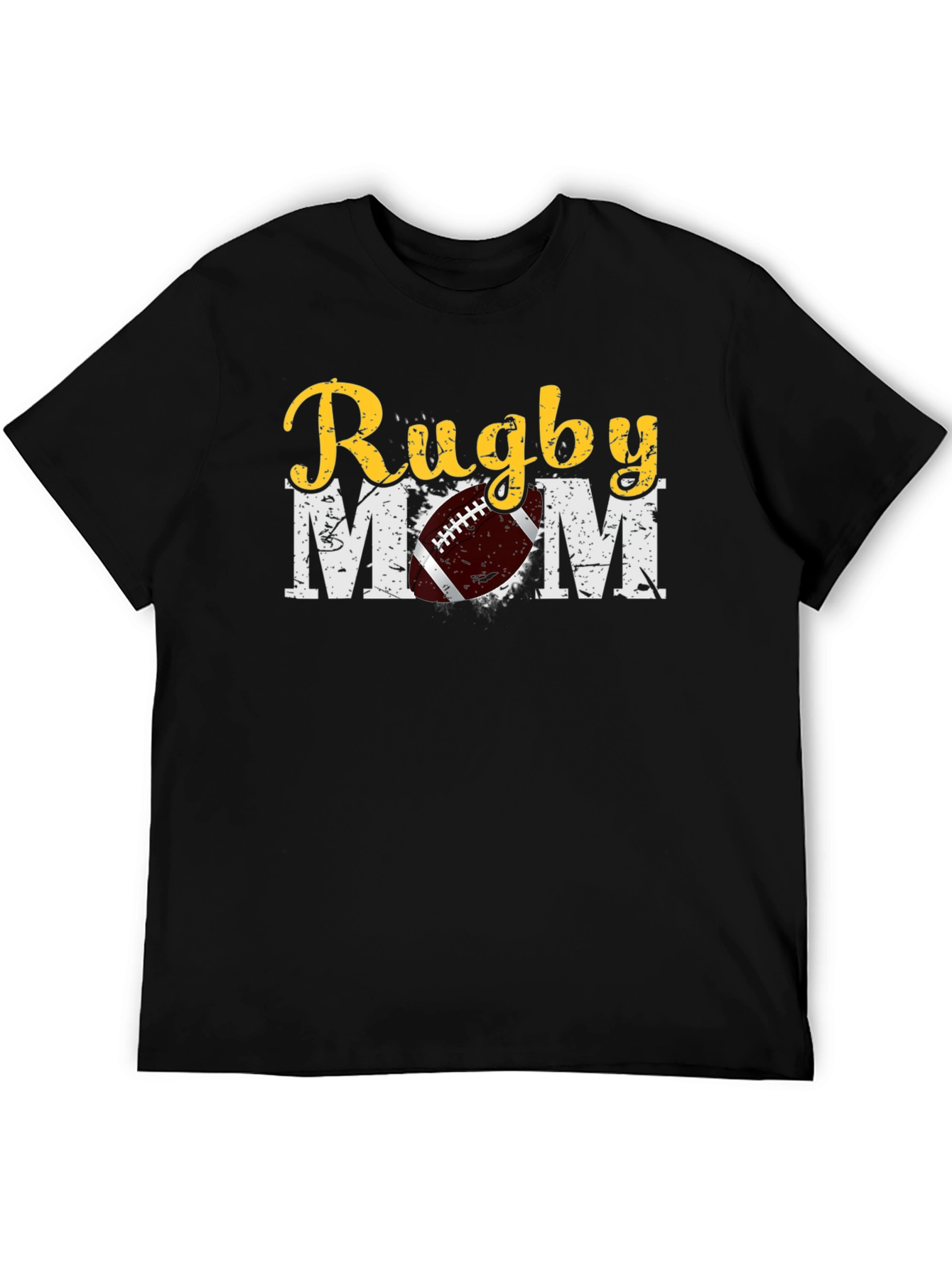 Rugby Mom T-Shirt - Novelty Graphic Tee