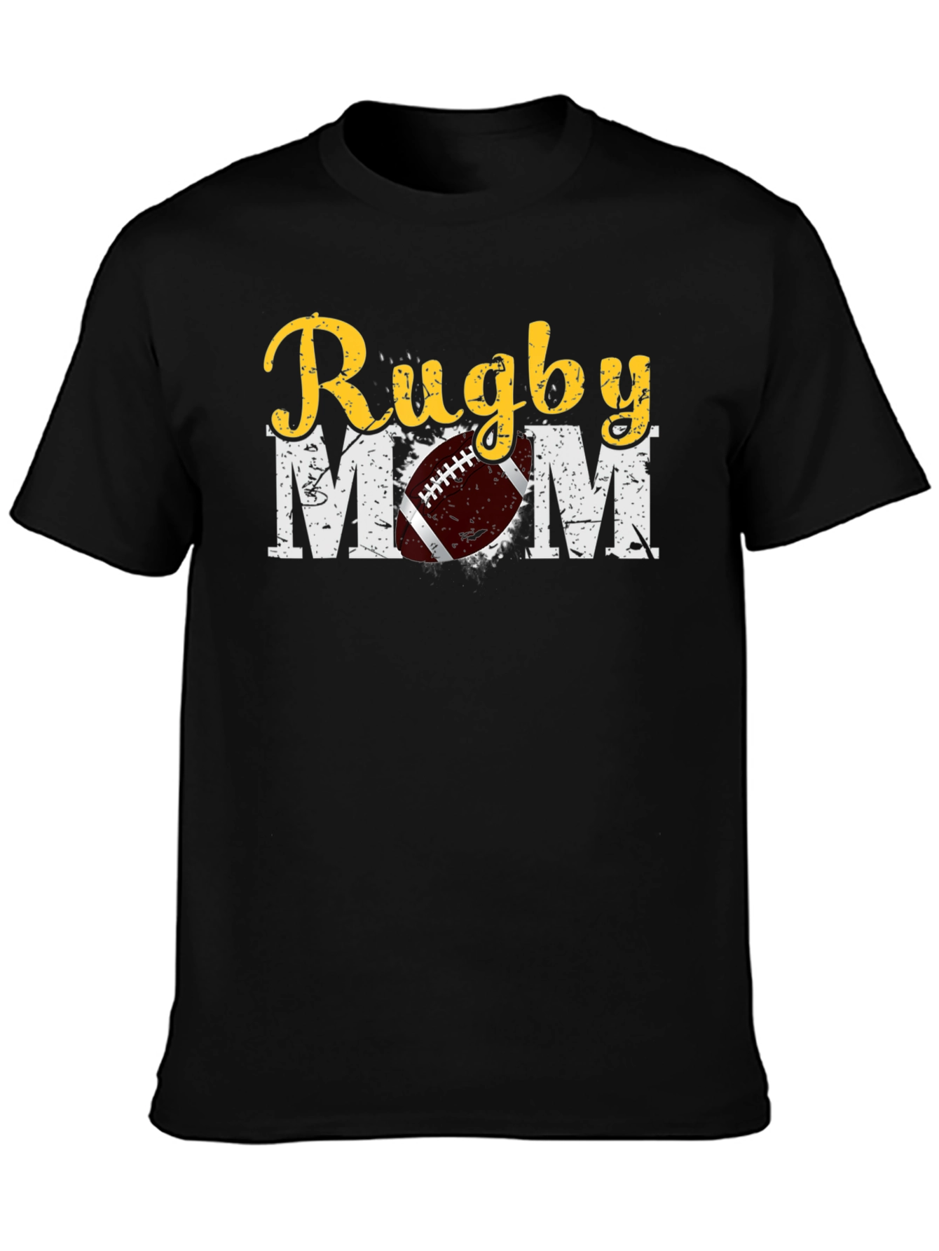 Rugby Mom T-Shirt - Novelty Graphic Tee