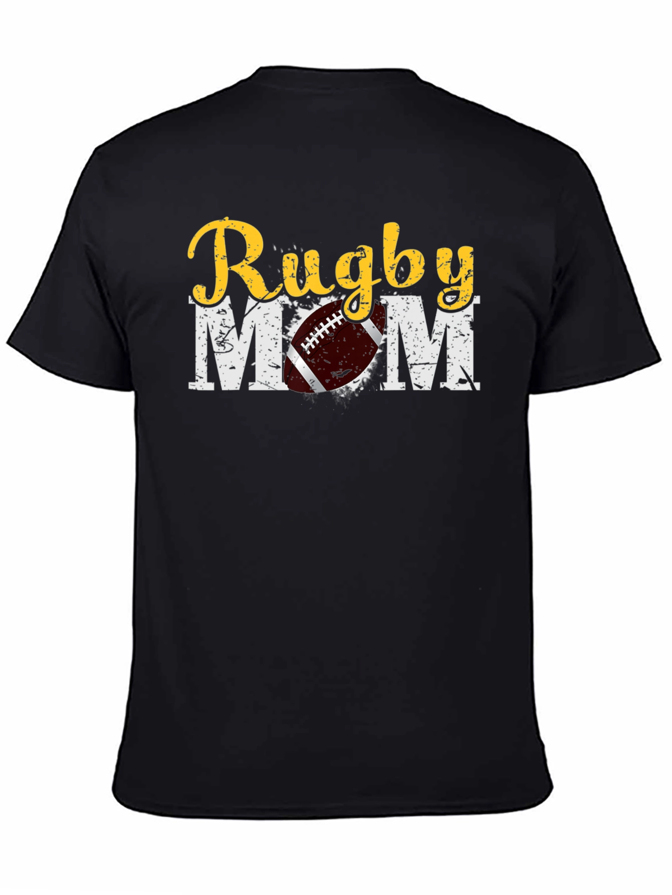 Rugby Mom T-Shirt - Novelty Graphic Tee