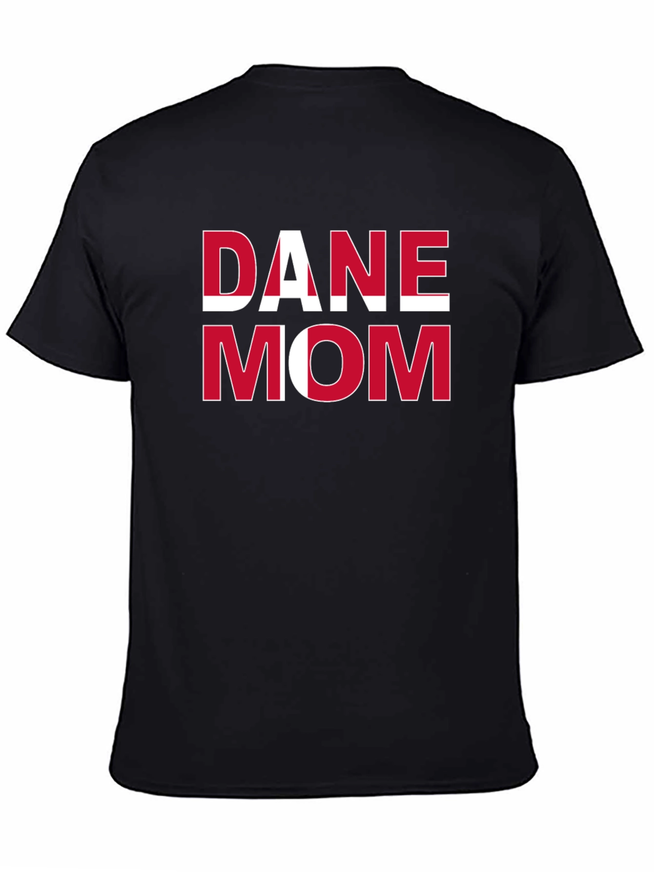 Dane Mom T-Shirt - Danish Flag Pride