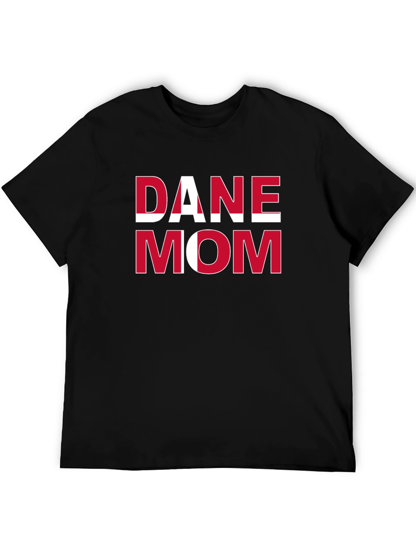 Dane Mom T-Shirt - Danish Flag Pride