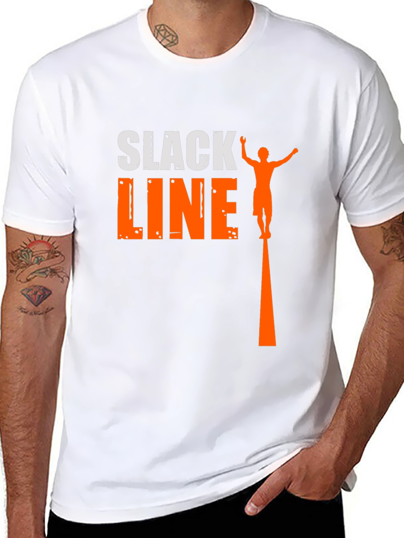 Slackline T-Shirt - Balance and Adventure Tee