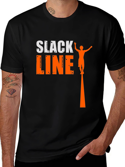 Slackline T-Shirt - Balance and Adventure Tee