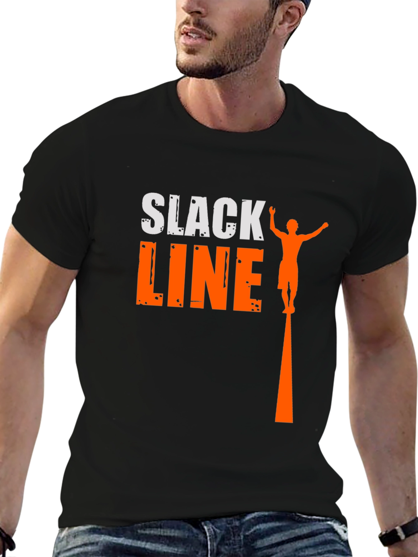 Slackline T-Shirt - Balance and Adventure Tee