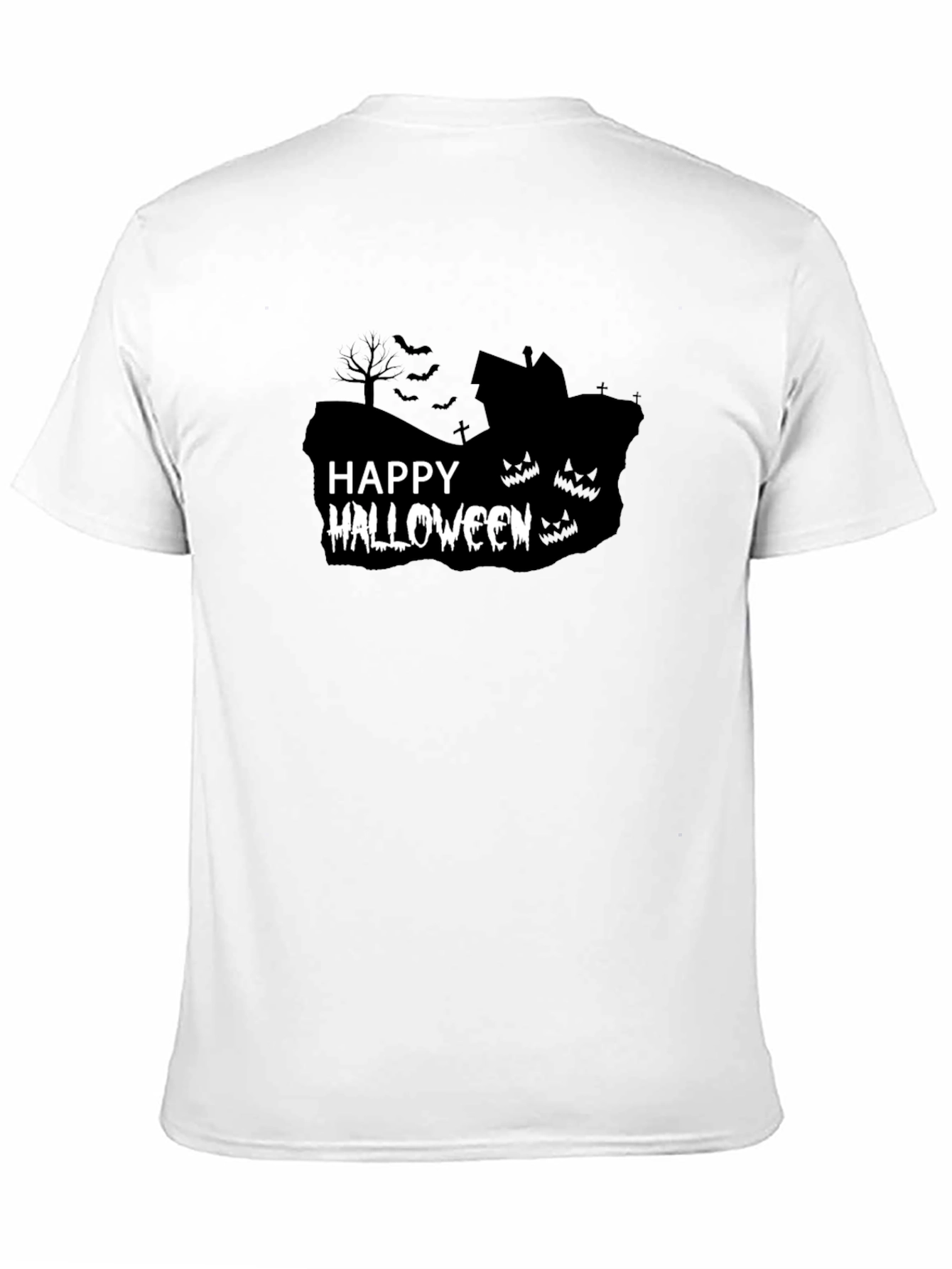 Happy Halloween T-Shirt - Spooky Silhouette