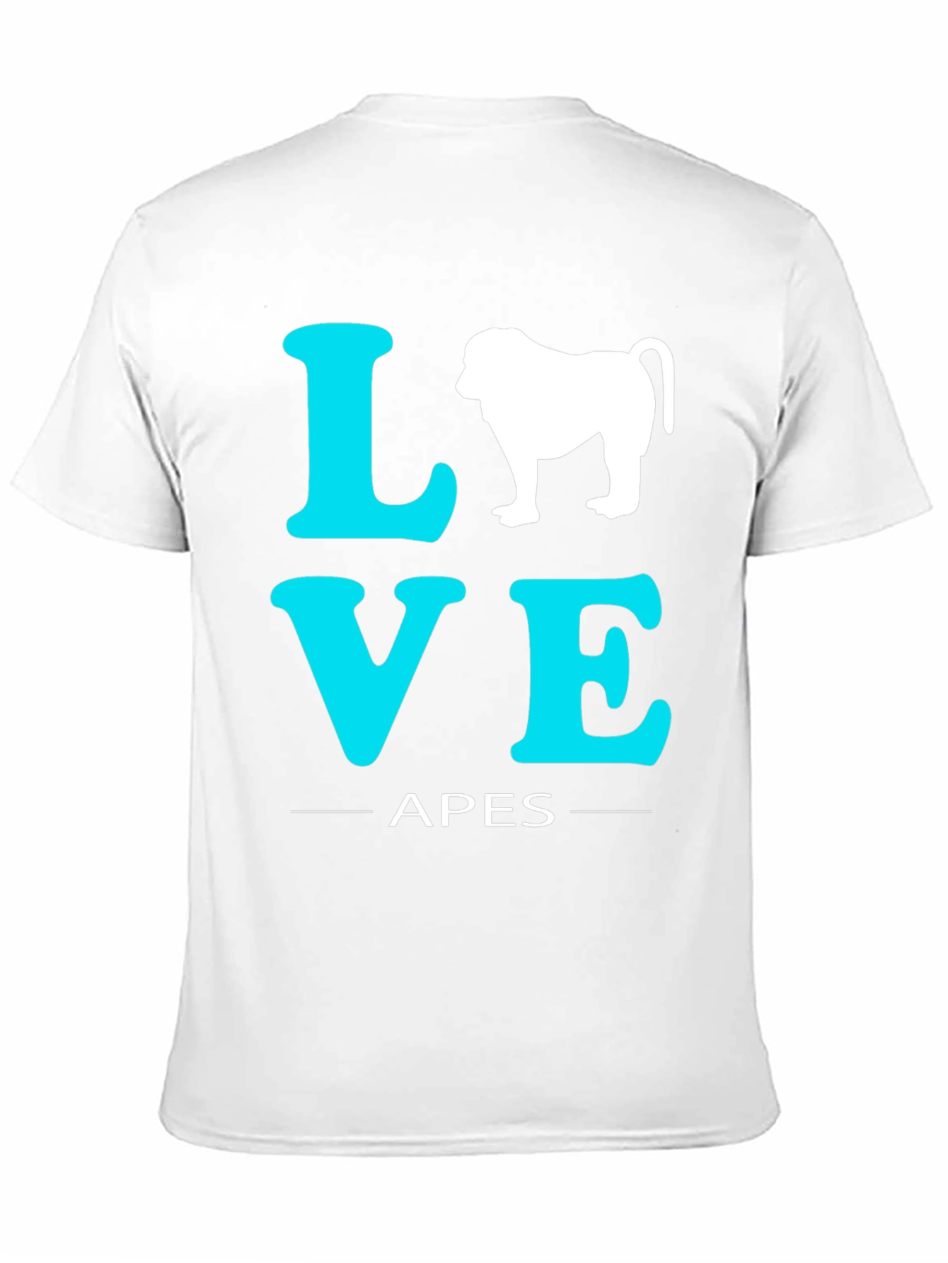 Love Apes Graphic Tee - Cool Monkey T-Shirt