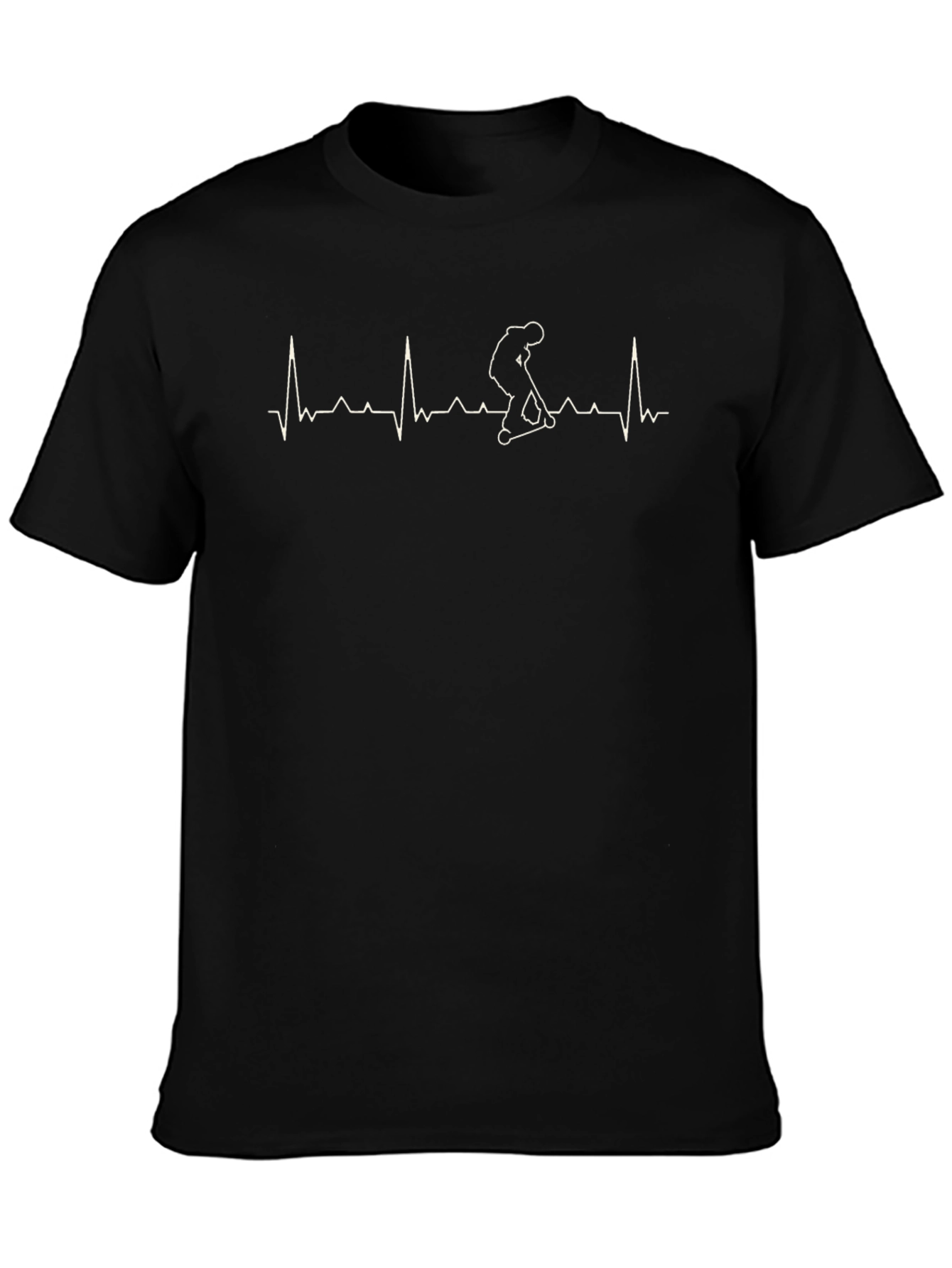 Scooter Heartbeat Graphic T-Shirt