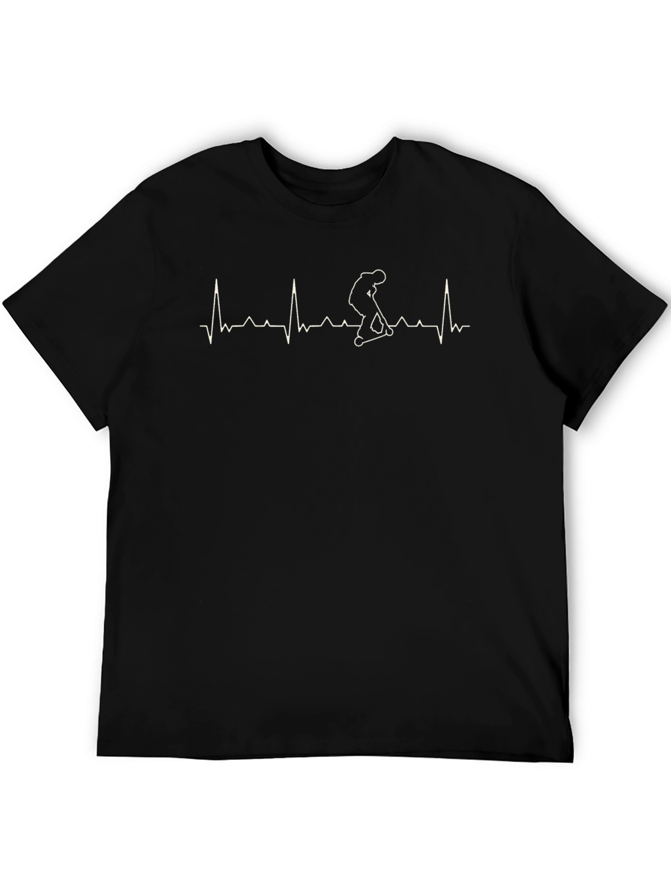 Scooter Heartbeat Graphic T-Shirt