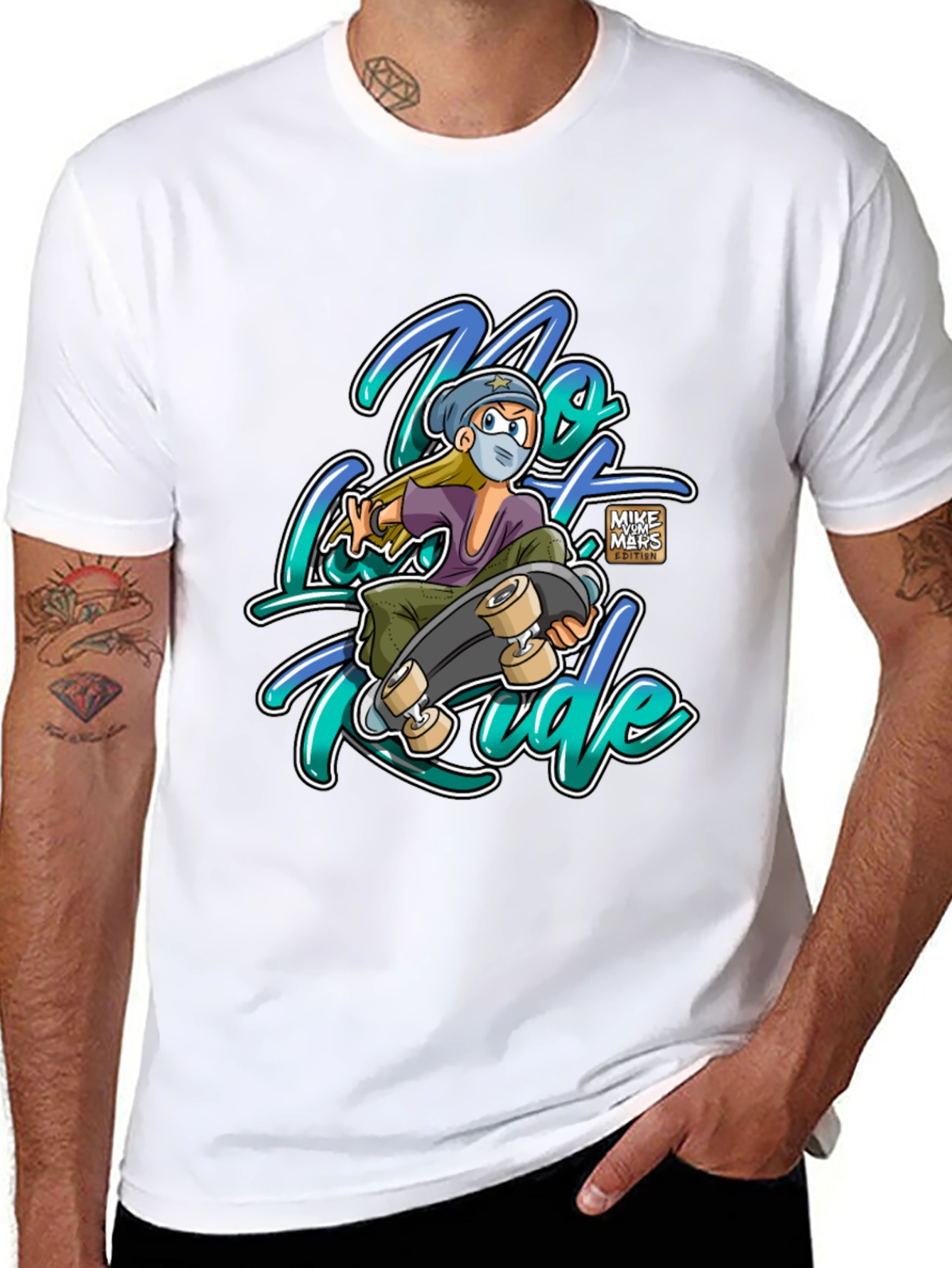 No Cure Rude Graphic T-Shirt
