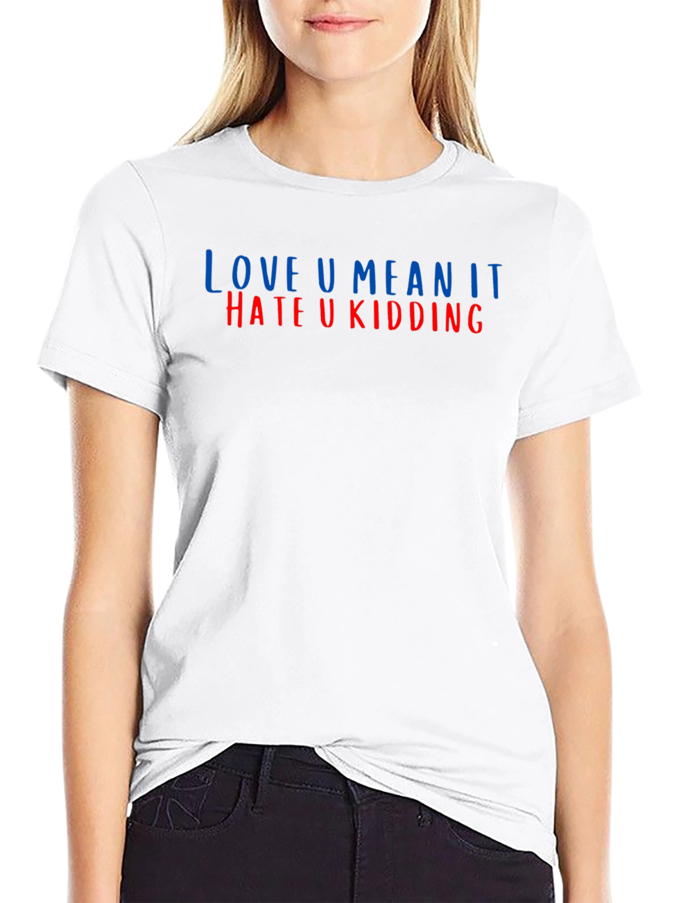 Love/Hate Graphic T-Shirt