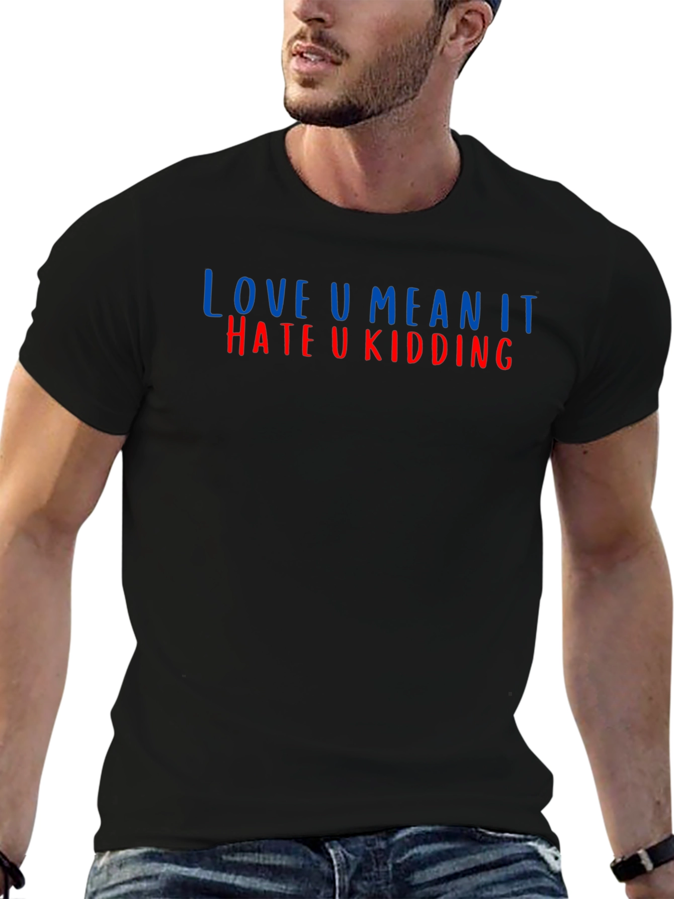 Love/Hate Graphic T-Shirt