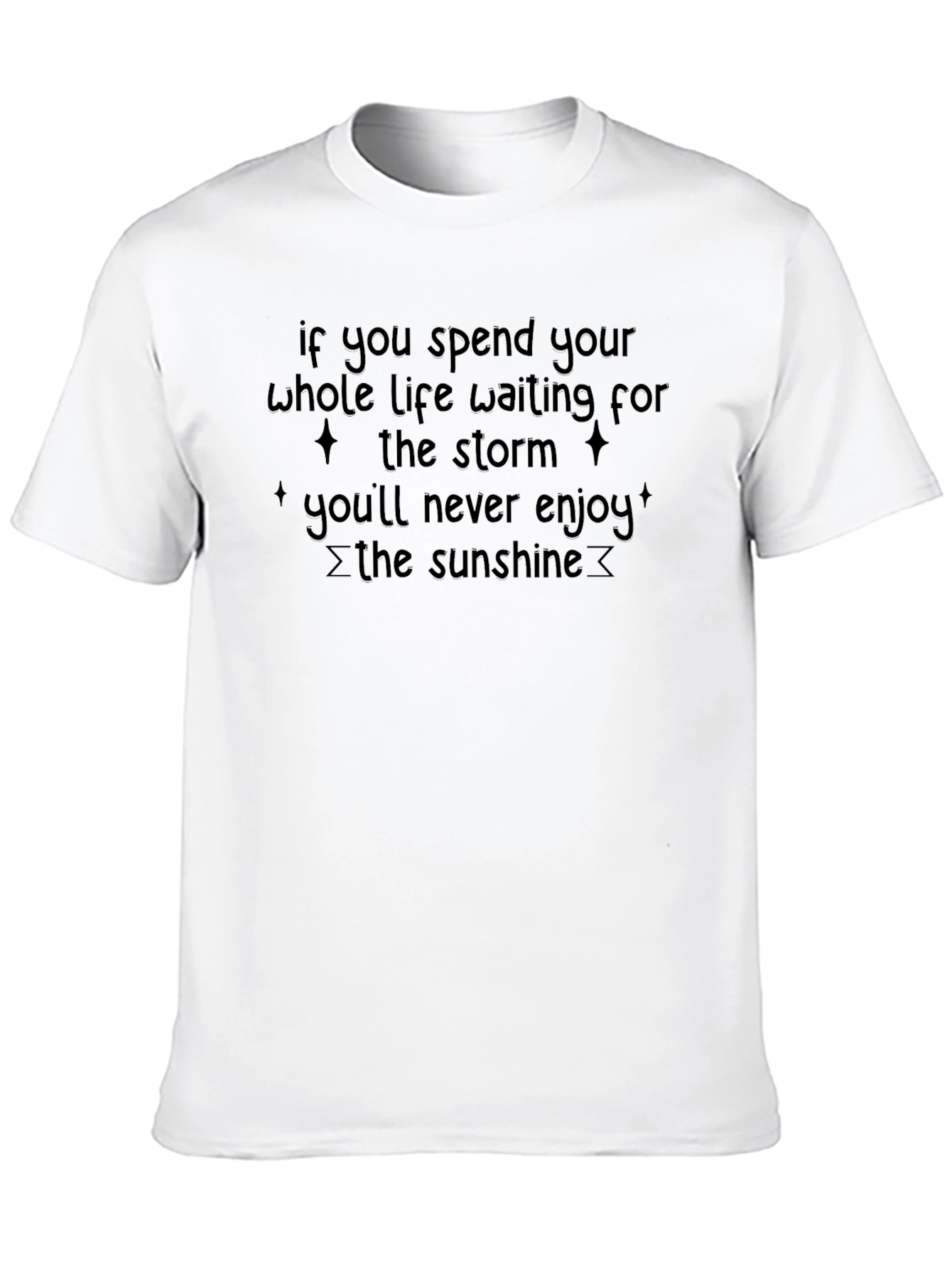 Inspirational Graphic Tee - Enjoy the Sunshine