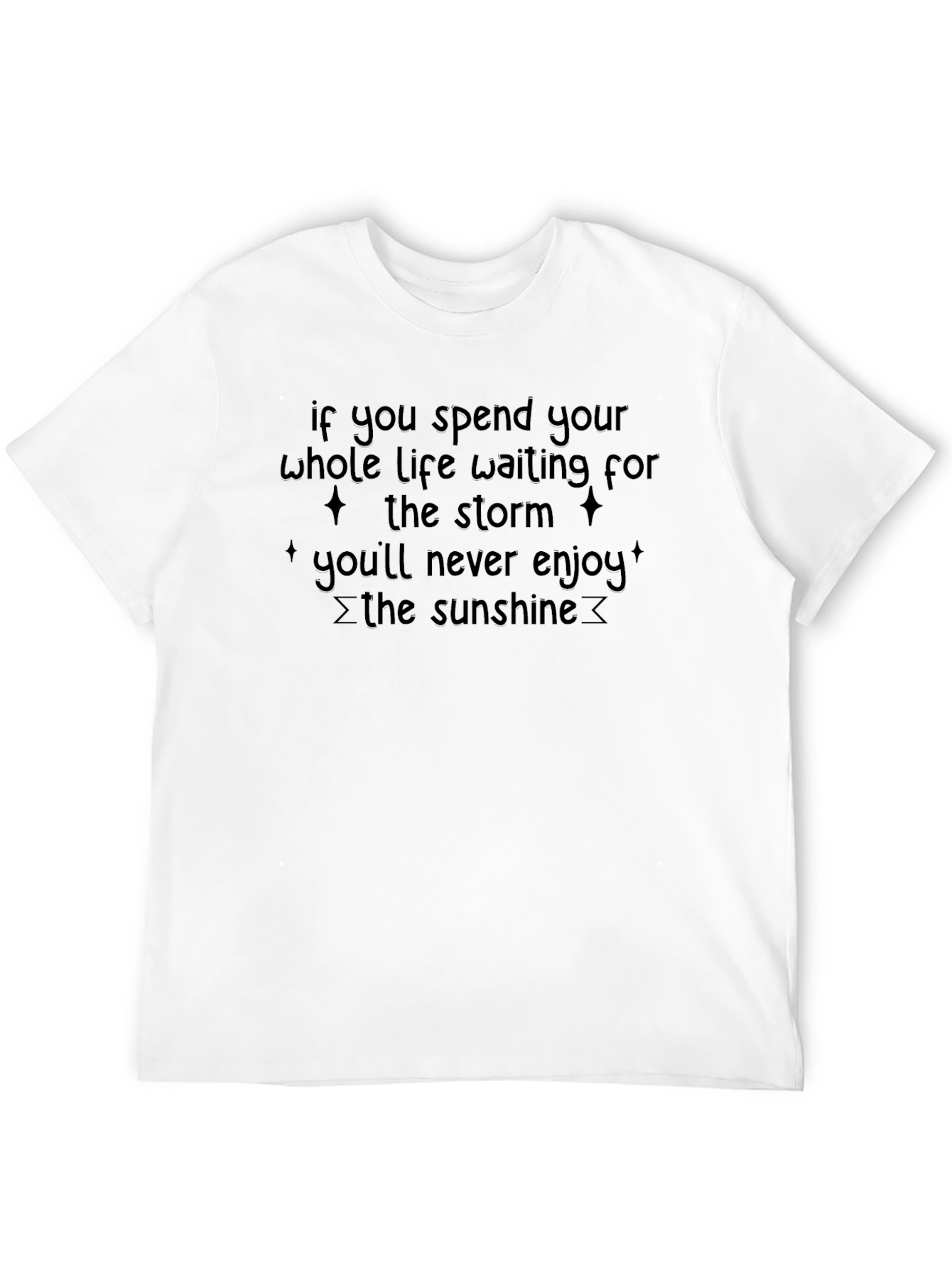 Inspirational Graphic Tee - Enjoy the Sunshine