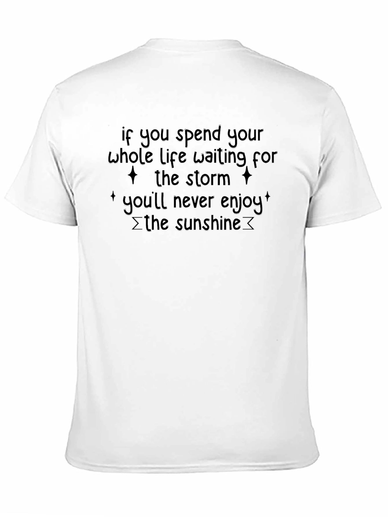 Inspirational Graphic Tee - Enjoy the Sunshine
