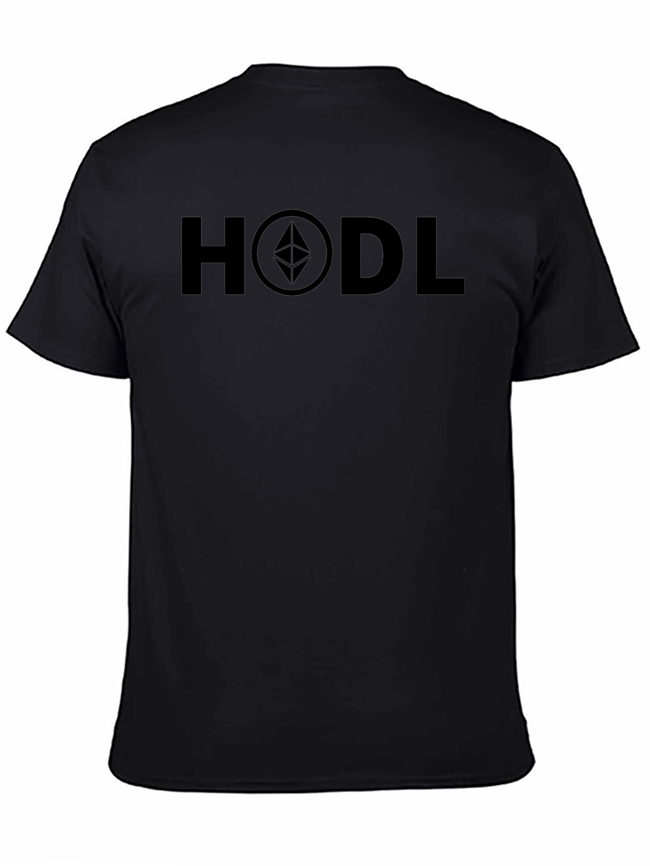 HODL Ethereum Black T-Shirt