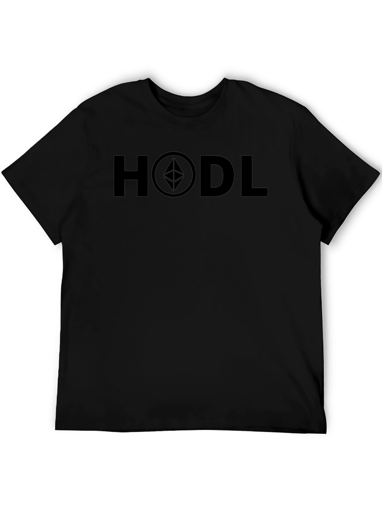 HODL Ethereum Black T-Shirt
