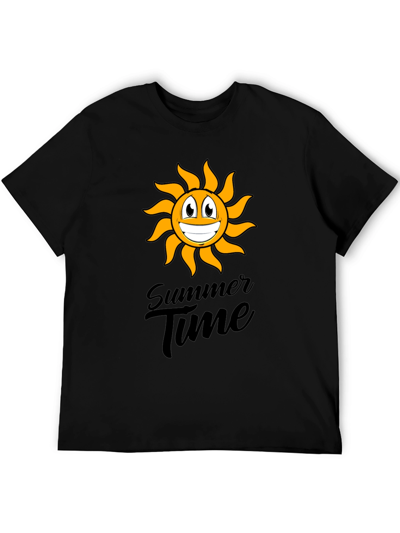Summer Time T-Shirt - Smiling Sun Design