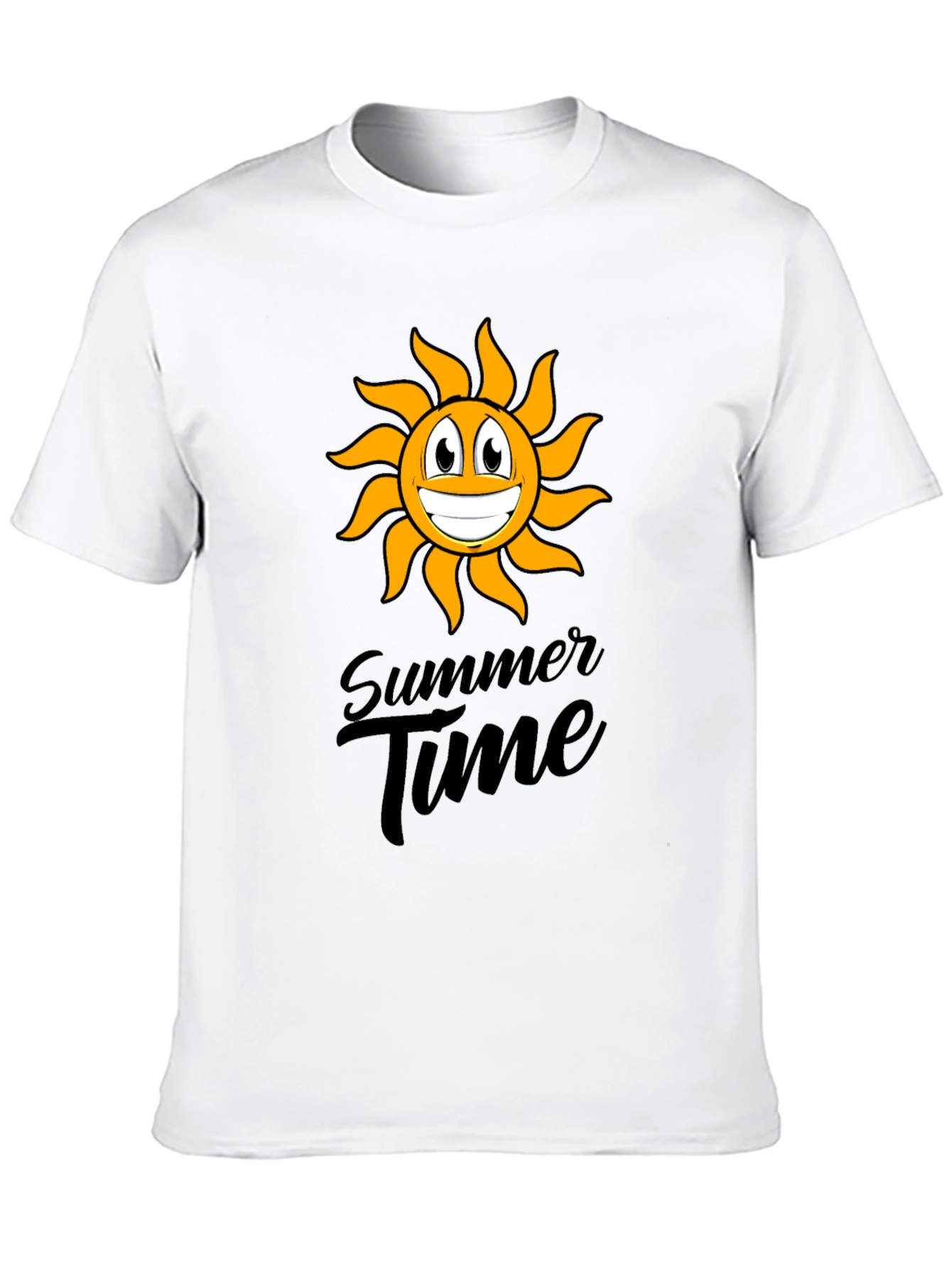 Summer Time T-Shirt - Smiling Sun Design