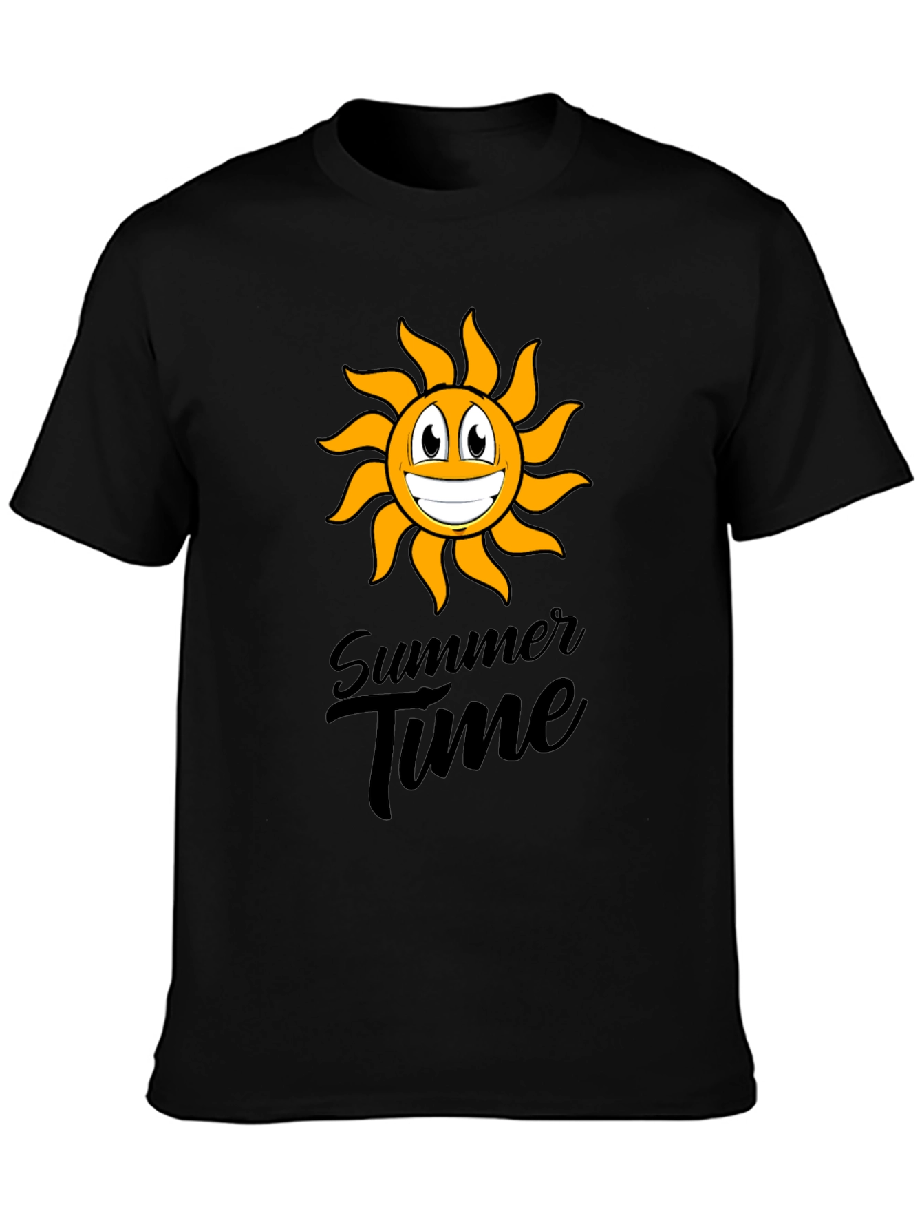 Summer Time T-Shirt - Smiling Sun Design