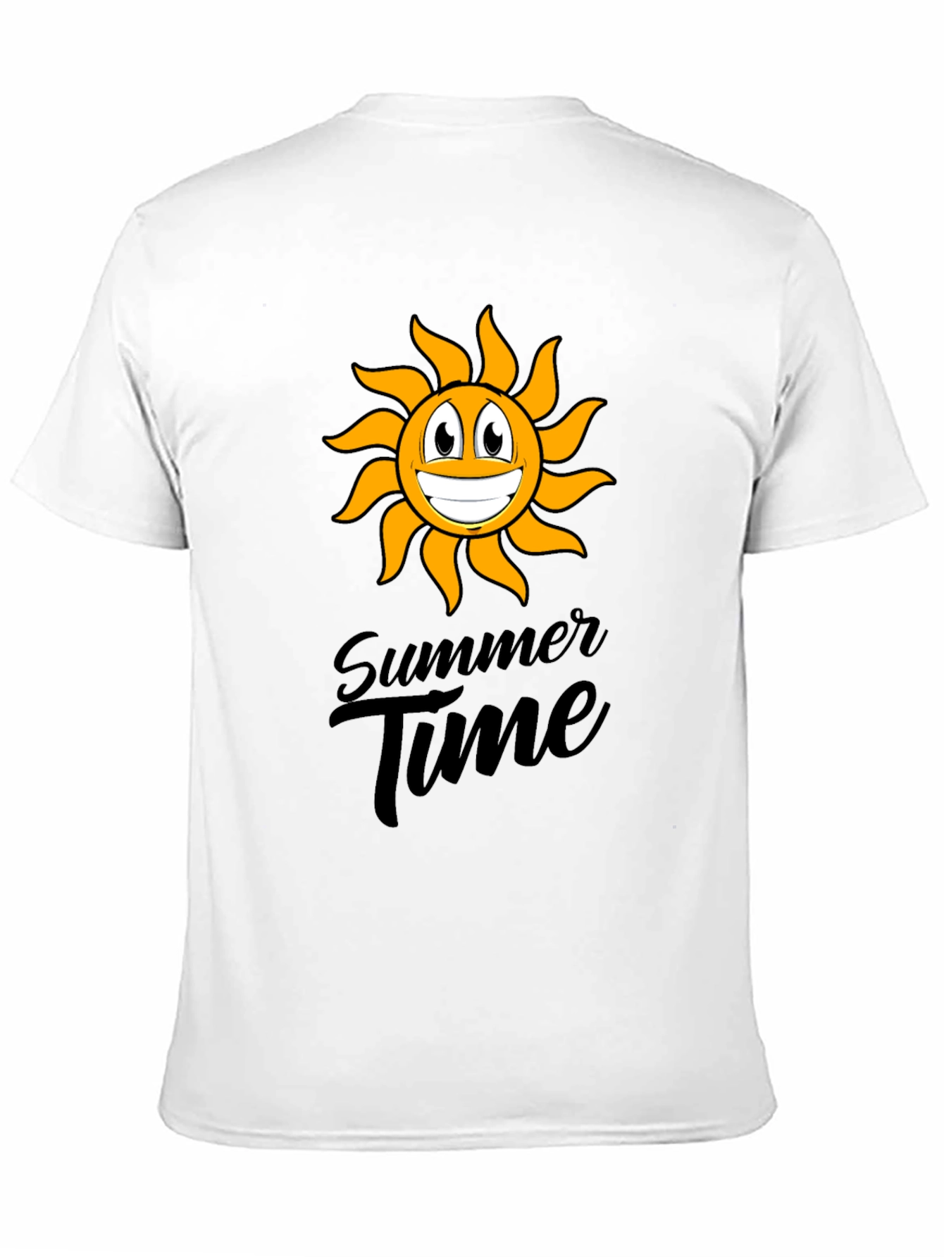 Summer Time T-Shirt - Smiling Sun Design