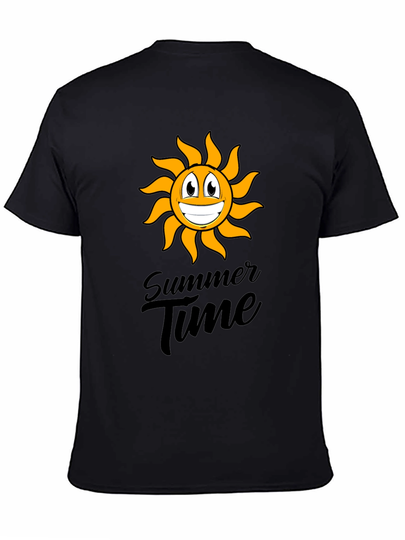 Summer Time T-Shirt - Smiling Sun Design