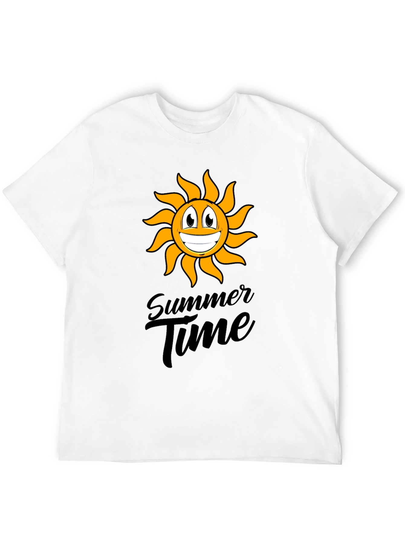Summer Time T-Shirt - Smiling Sun Design