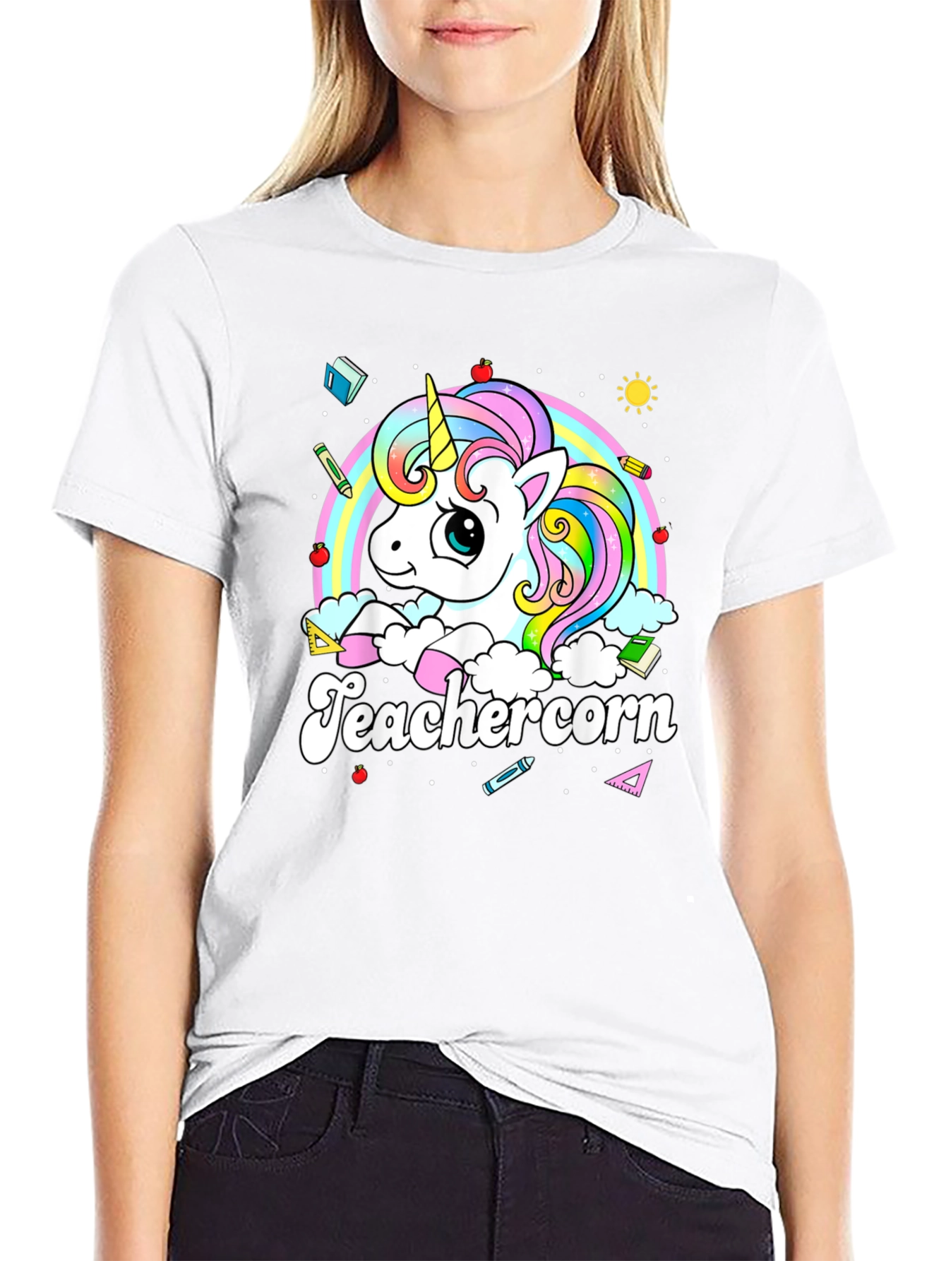 Teachercorn Graphic T-Shirt