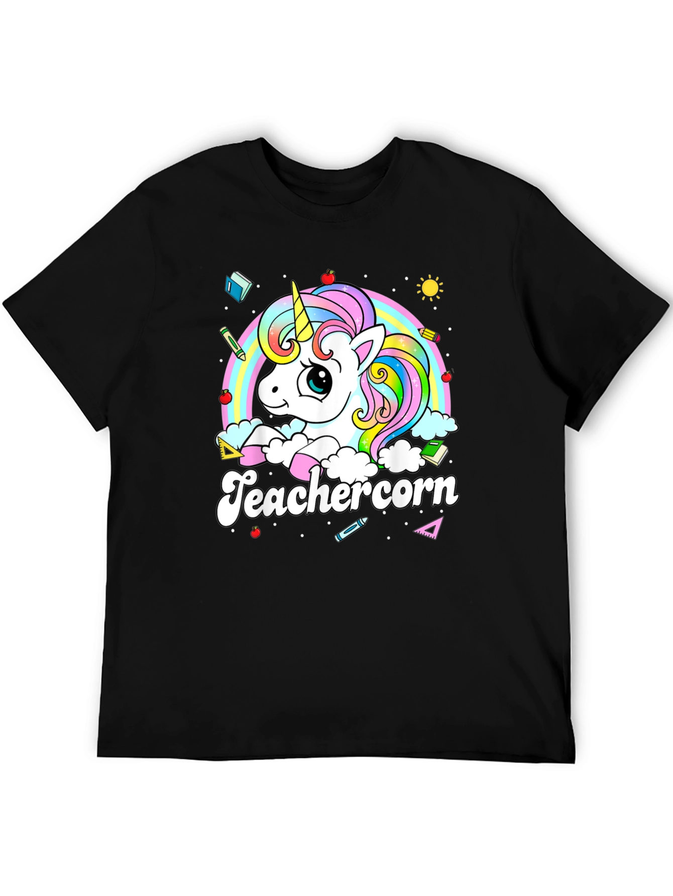 Teachercorn Graphic T-Shirt