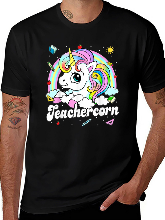 Teachercorn Graphic T-Shirt
