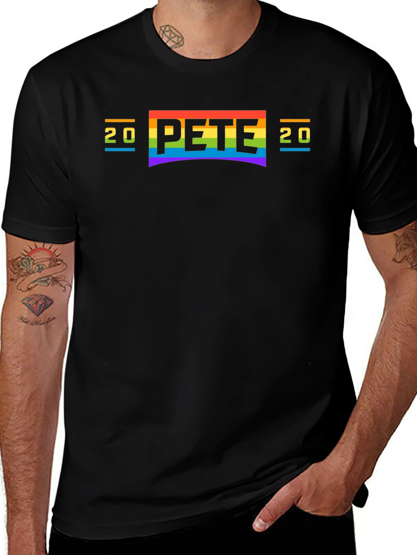 Pete 2020 Pride Rainbow T-Shirt