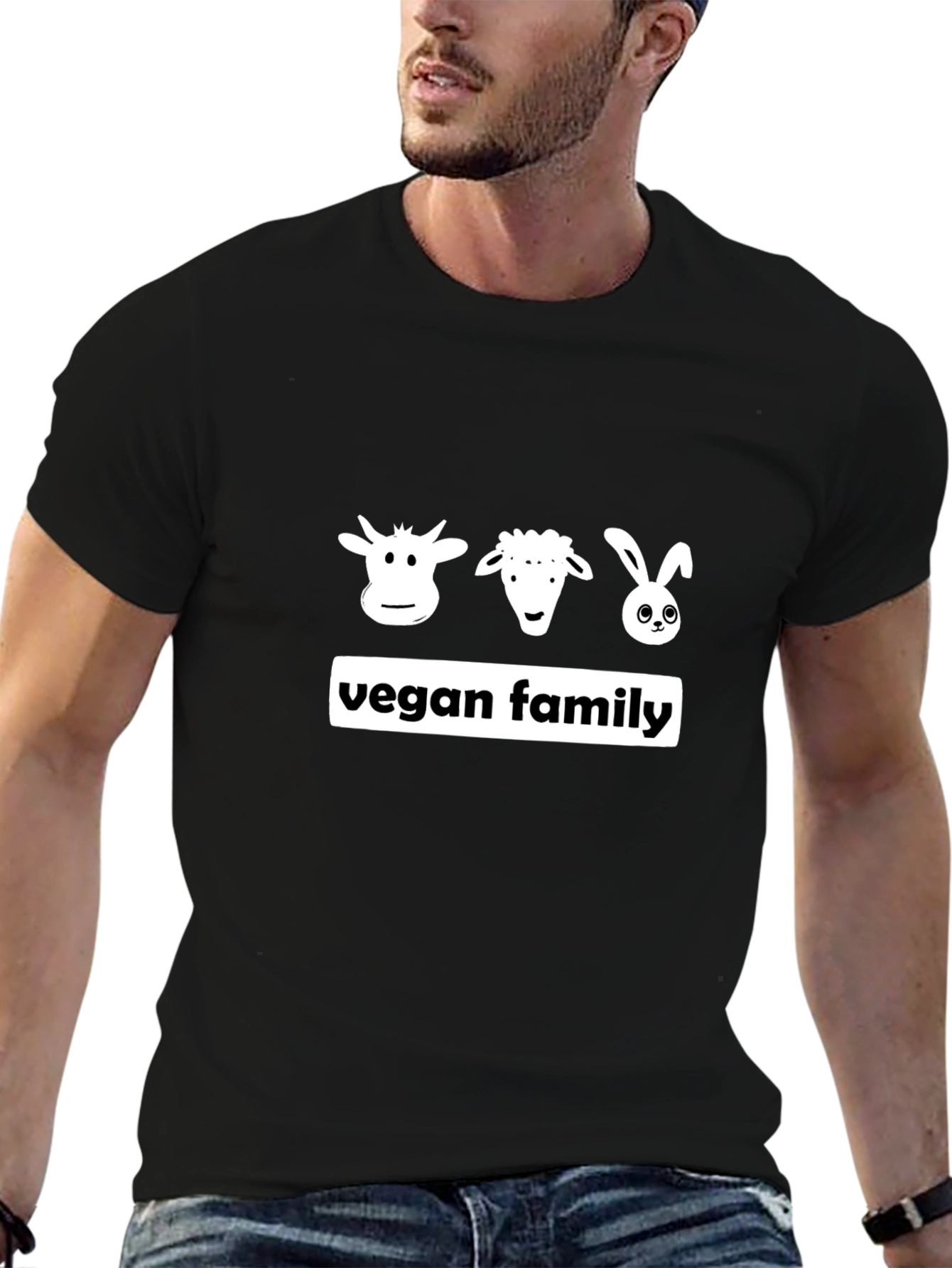 Vegan Family T-Shirt - Animal Lover Tee