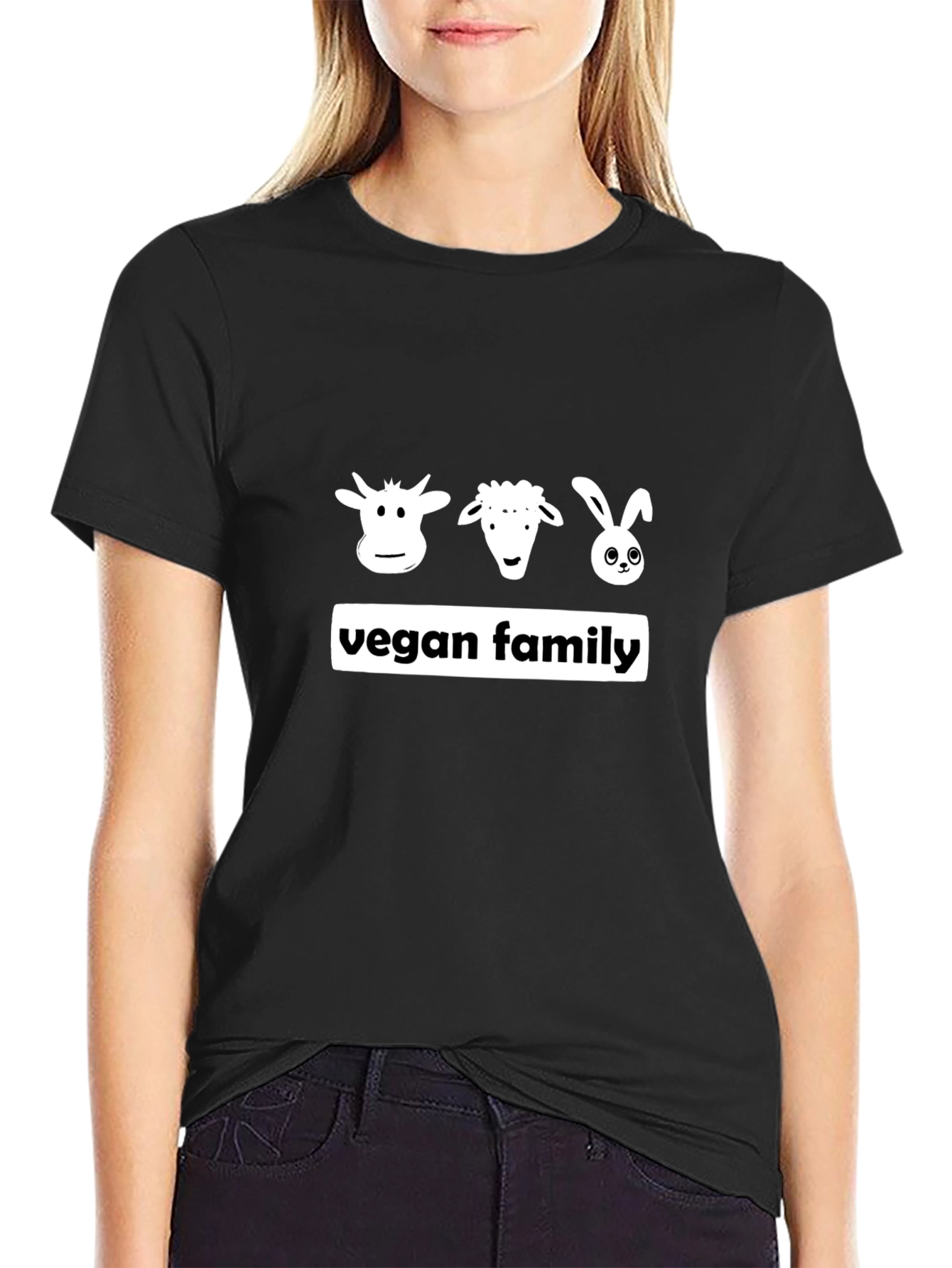 Vegan Family T-Shirt - Animal Lover Tee