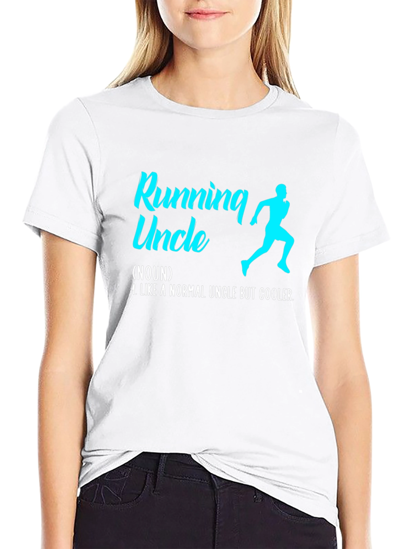 Running Uncle T-Shirt - Cool Uncle Definition Tee