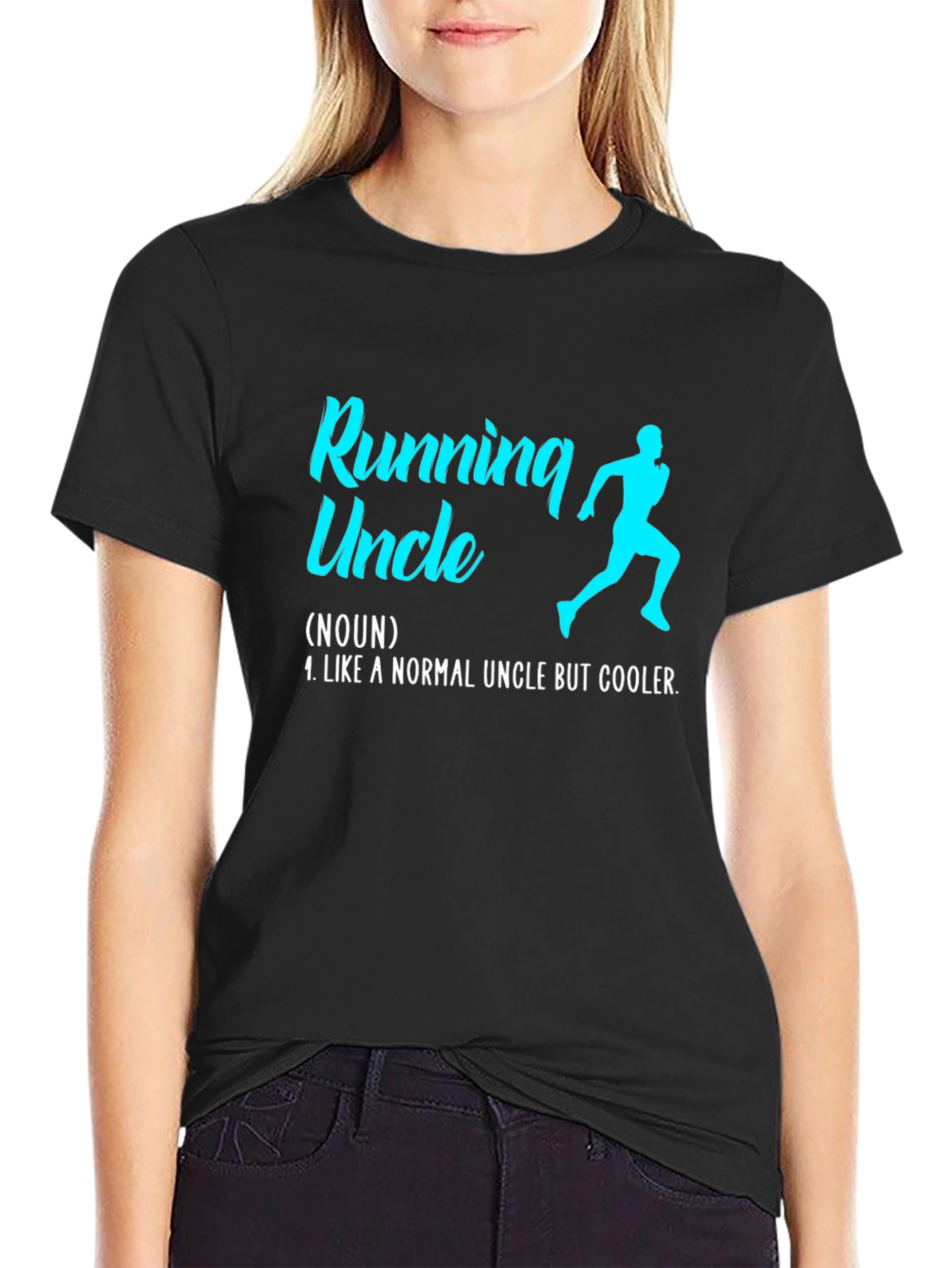 Running Uncle T-Shirt - Cool Uncle Definition Tee
