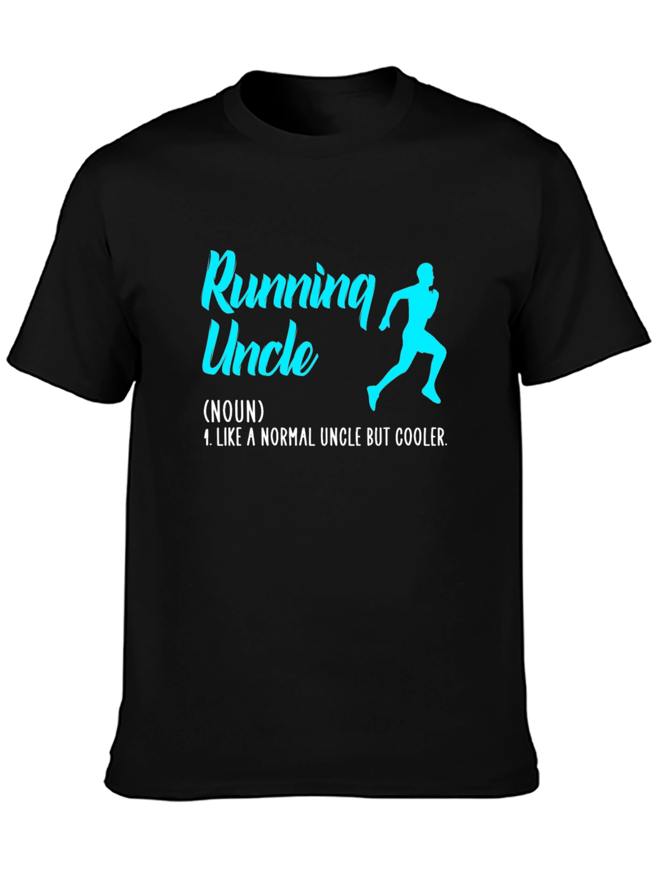 Running Uncle T-Shirt - Cool Uncle Definition Tee