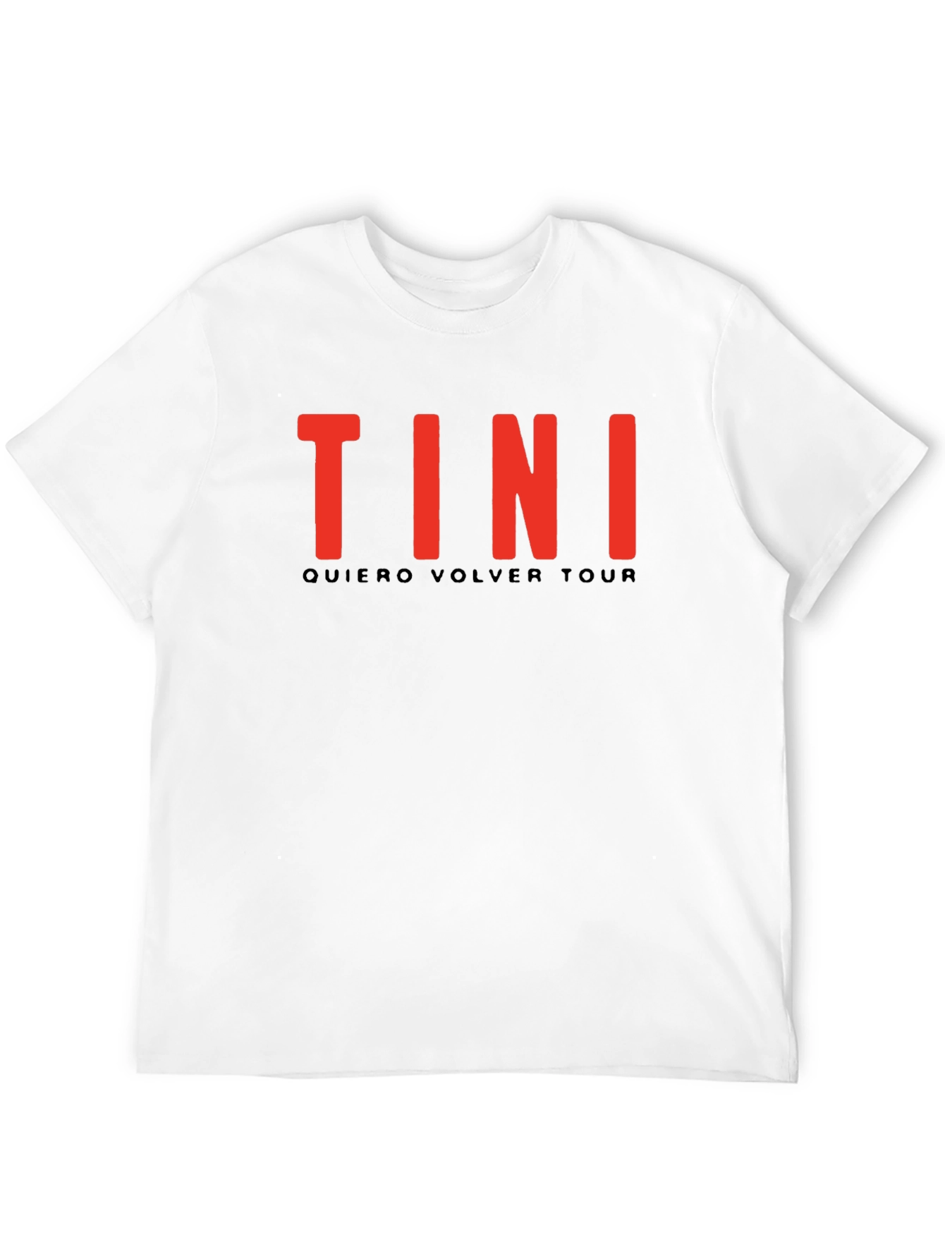 TINI Quiero Volver Tour Black T-Shirt
