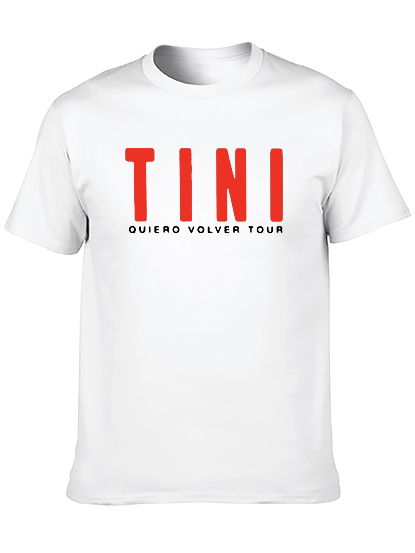 TINI Quiero Volver Tour Black T-Shirt